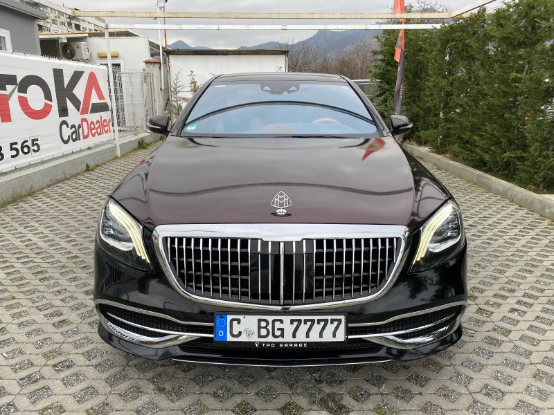 Mercedes-Benz S 500 MAYBACH= 456кс= LONG= FIRST CLASS= 4MATIC= FULL= 9, снимка 1 - Автомобили и джипове - 44977926