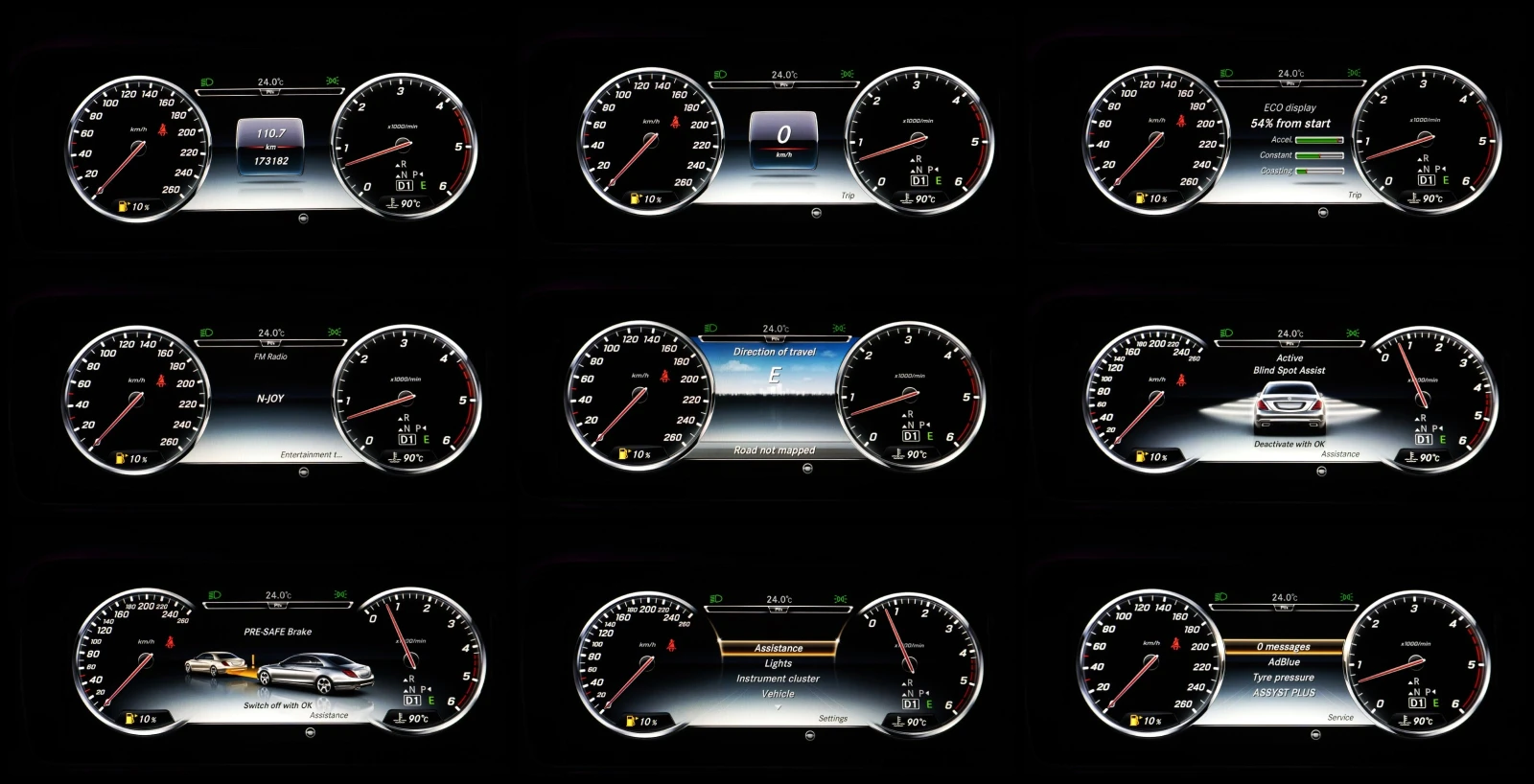 Mercedes-Benz S 350 d* 4MATIC* 9G* AMG* NIGHT PACK* PANO* 3xTV* 360CAM, снимка 15 - Автомобили и джипове - 54785328