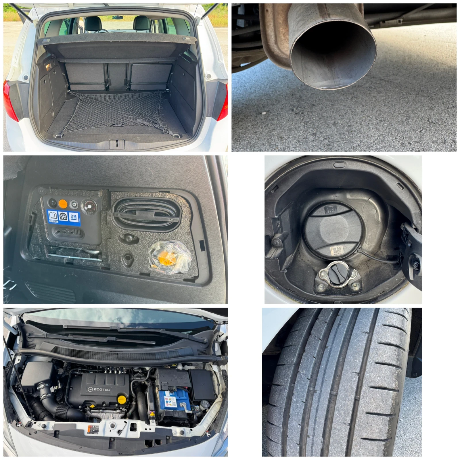 Opel Meriva 1.4T 120k.c. GPL Cosmo Bluetooth/AUX, снимка 16 - Автомобили и джипове - 55212501