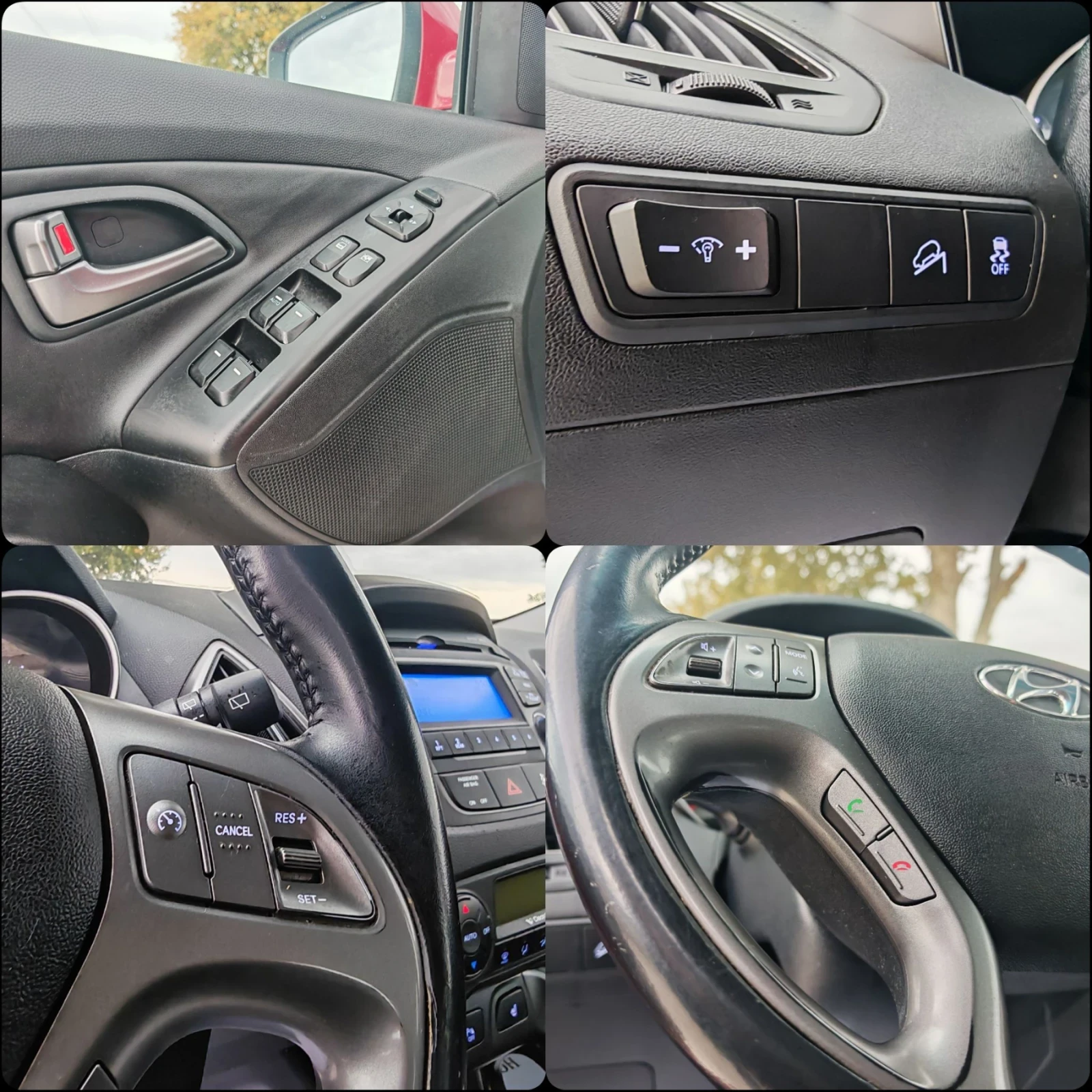 Hyundai IX35 1.7 116 К.С. ДИЗЕЛ! FACELIFT! , снимка 9 - Автомобили и джипове - 56274290