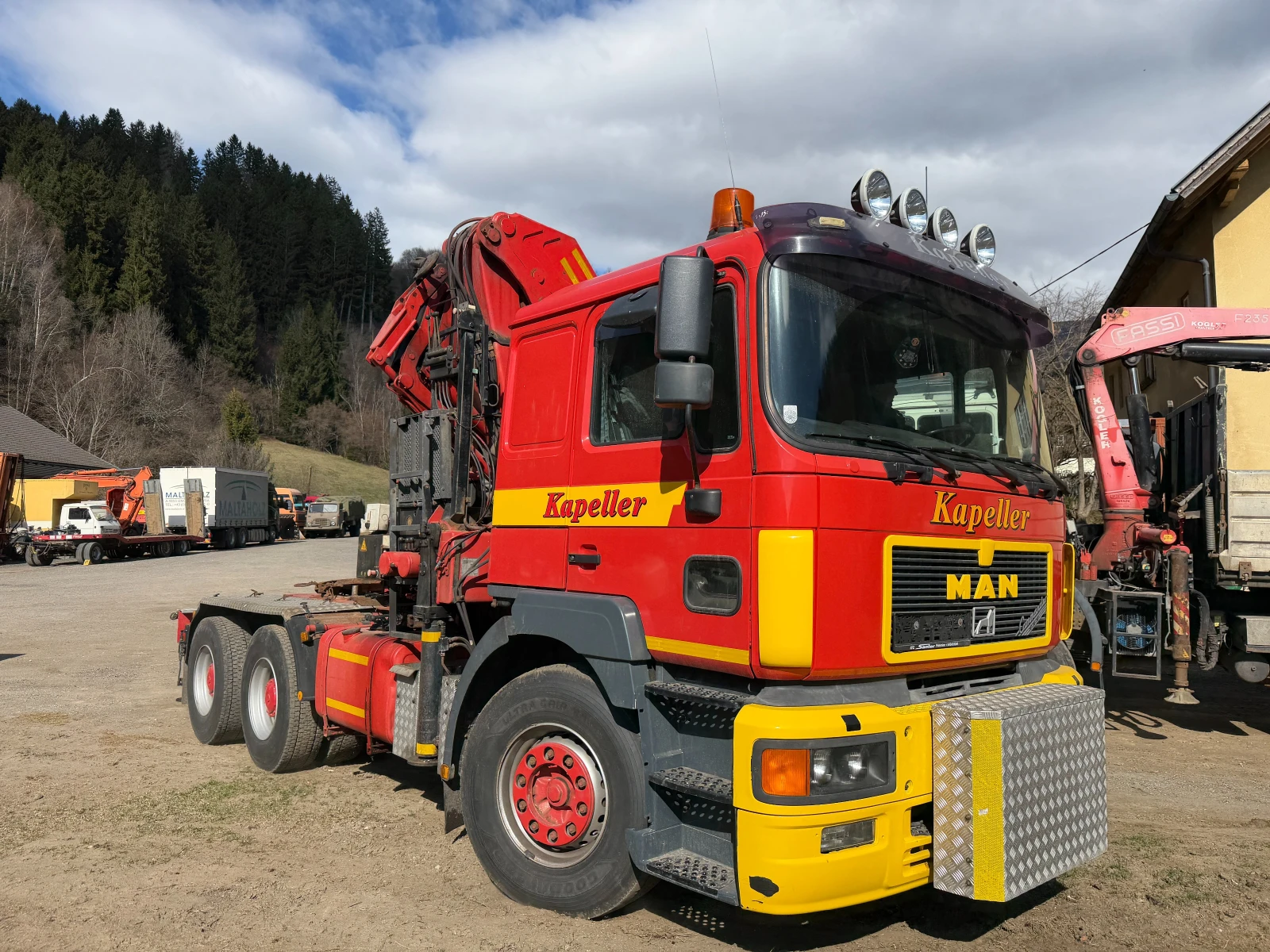 Man 33.403 6х4, Кран, Нов внос, , , снимка 8 - Камиони - 54059058