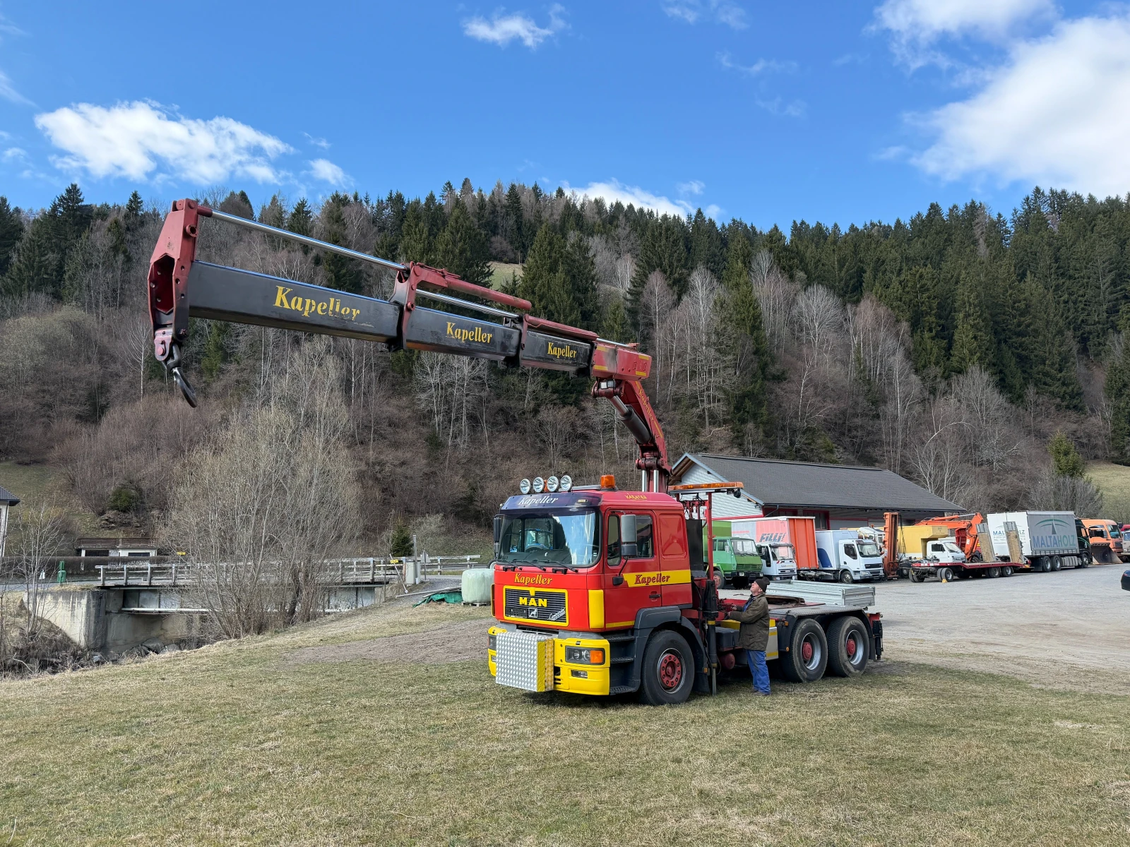 Man 33.403 6х4, Кран, Нов внос, , , снимка 3 - Камиони - 54059058