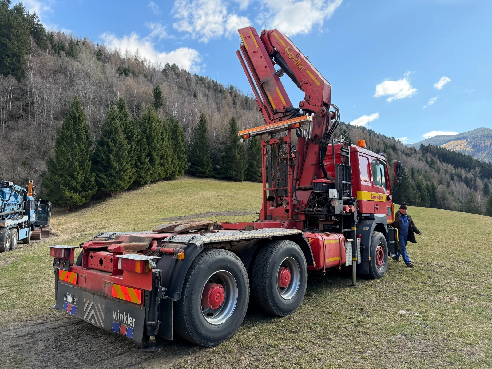 Man 33.403 6х4, Кран, Нов внос, , , снимка 16 - Камиони - 54059058