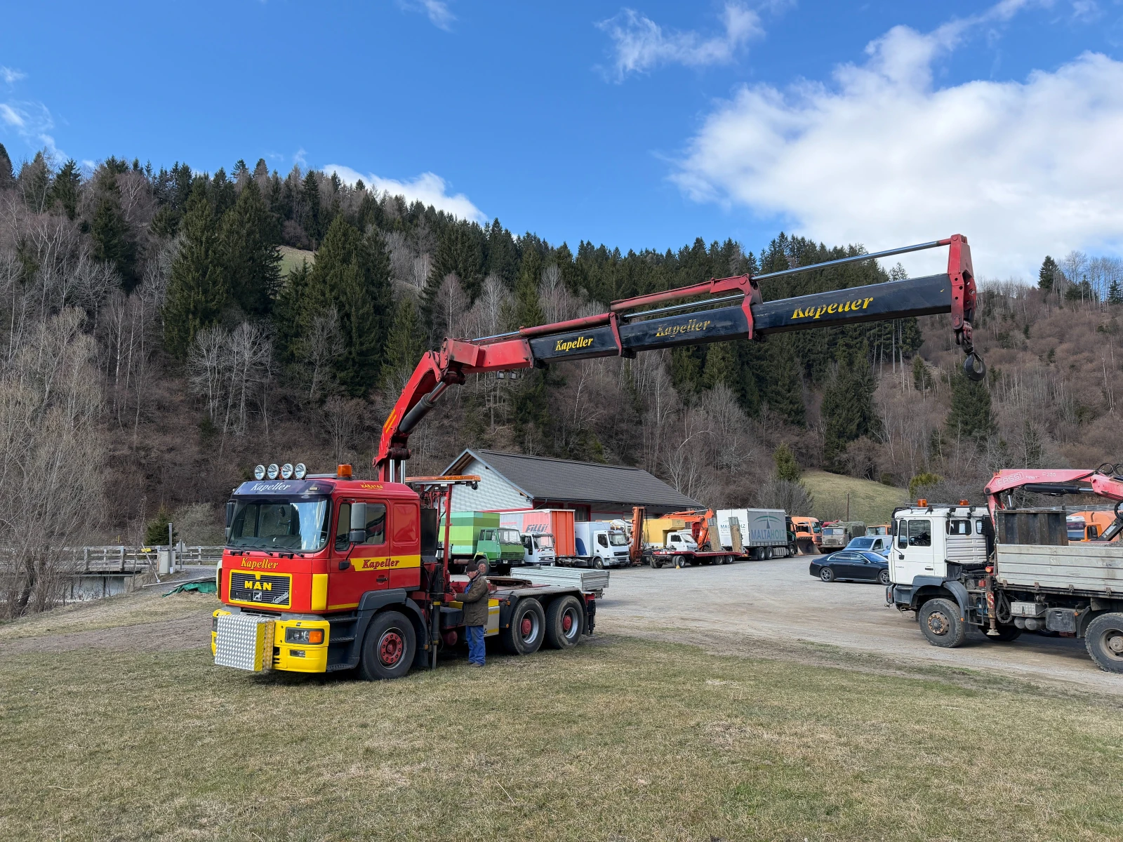 Man 33.403 6х4, Кран, Нов внос, , 