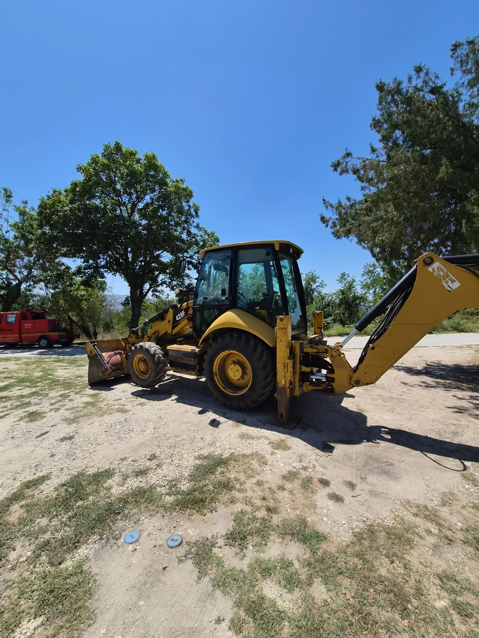 Багер Cat 428F , снимка 9 - Индустриална техника - 55500642