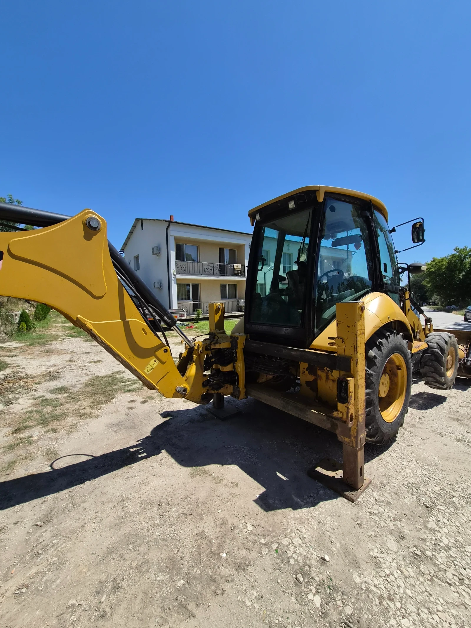 Багер Cat 428F , снимка 6 - Индустриална техника - 55500642
