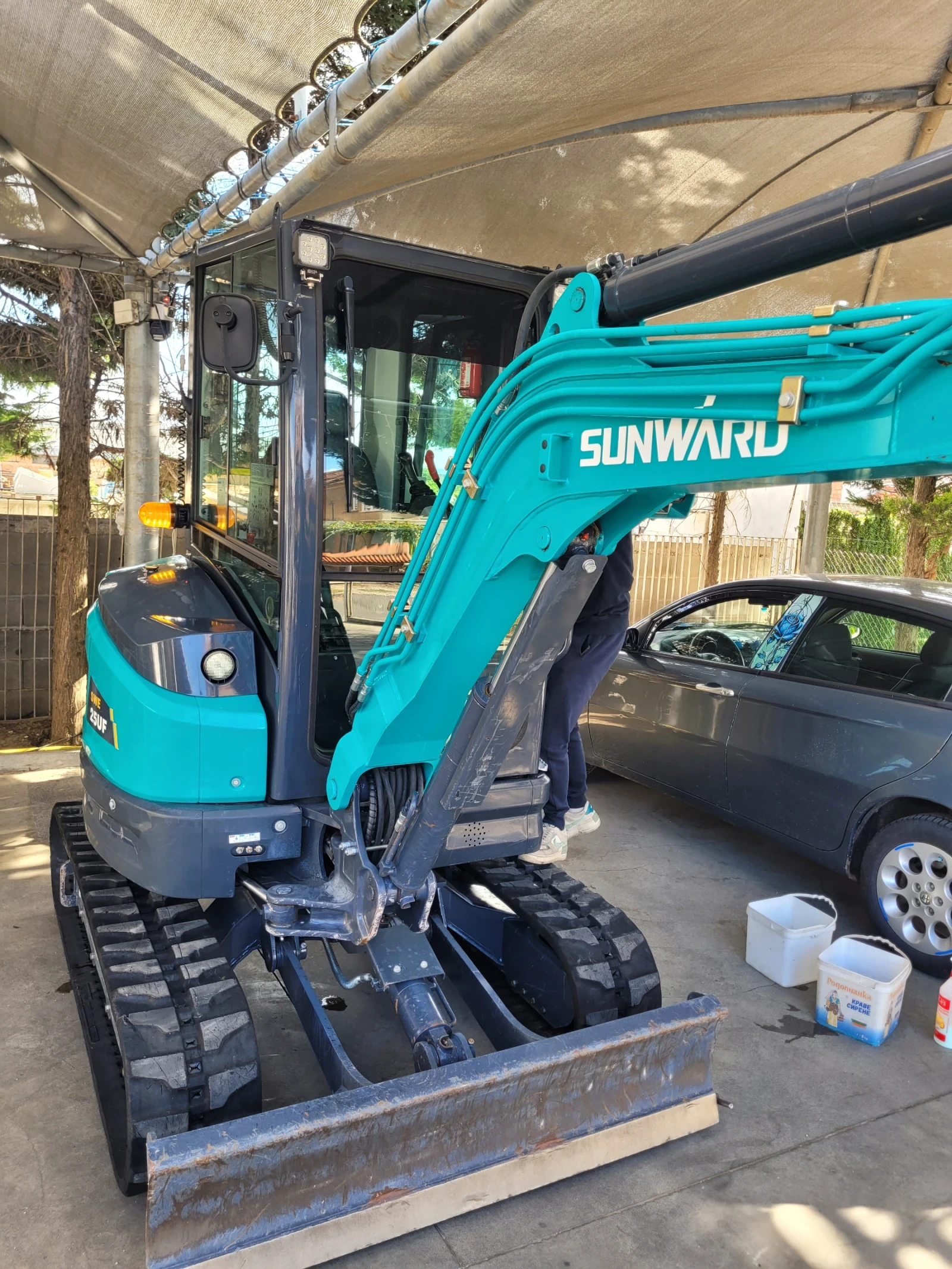 Багер Sunward SWE25UF, снимка 11 - Индустриална техника - 56363888
