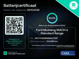 Ford Mustang Mach-E 76 kWh 93, 5% SOH | Auto.bg — изображение 10