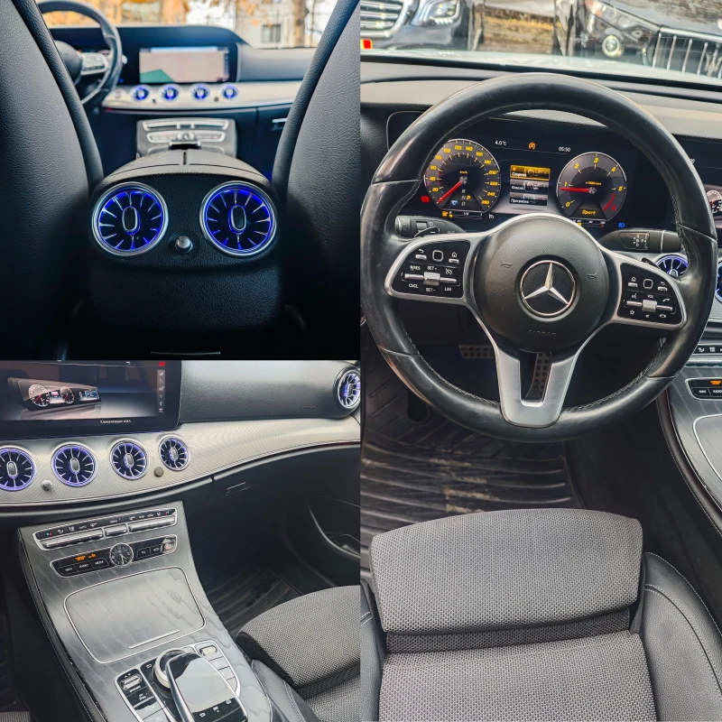 Mercedes-Benz E 200 FACELIFT, AMG, DIGITAL, AMBIENT, снимка 14 - Автомобили и джипове - 49226418