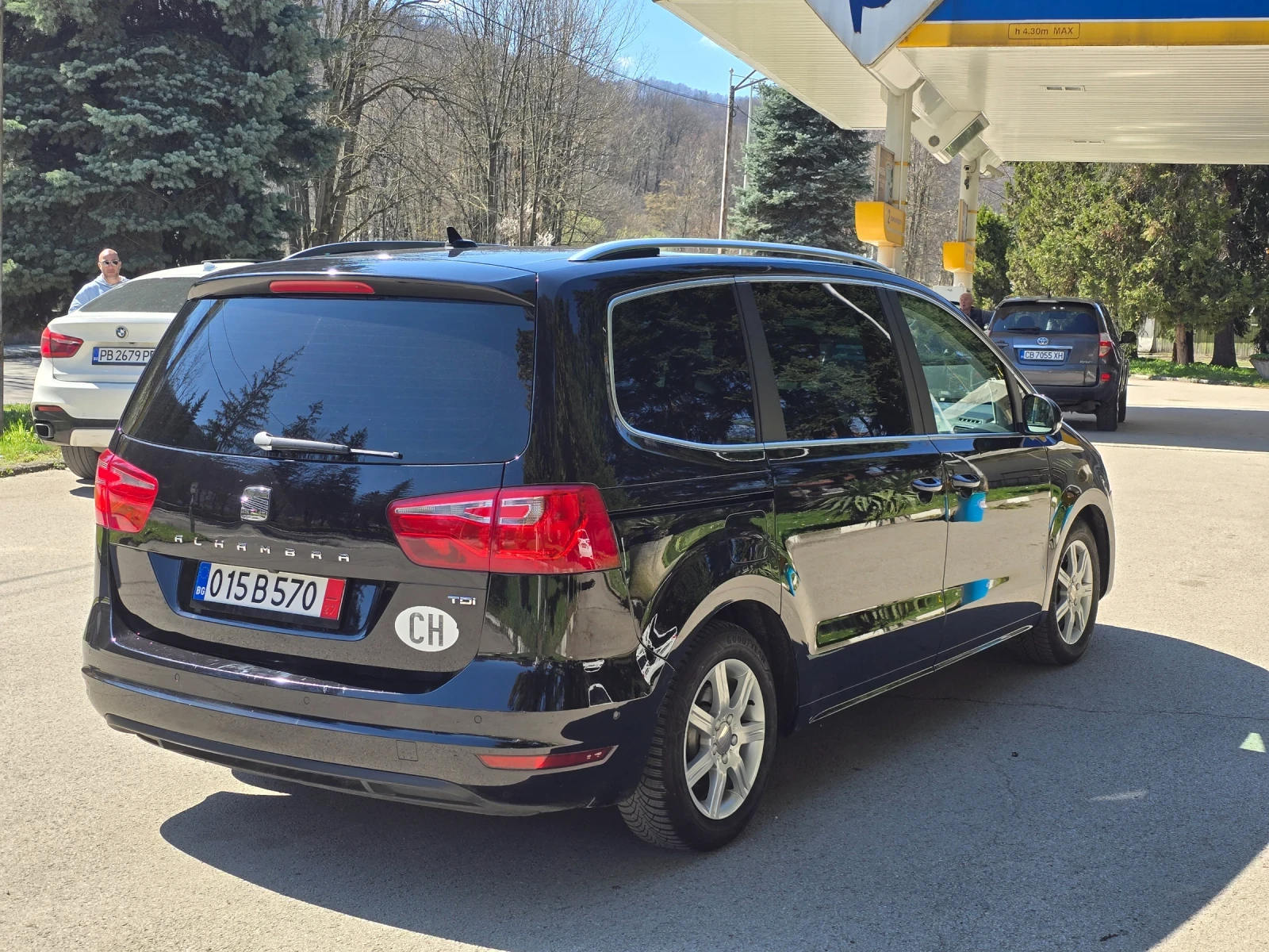 Seat Alhambra 2.0tdi 177к.с. ШВЕЙЦАРИЯ , снимка 5 - Автомобили и джипове - 54114121