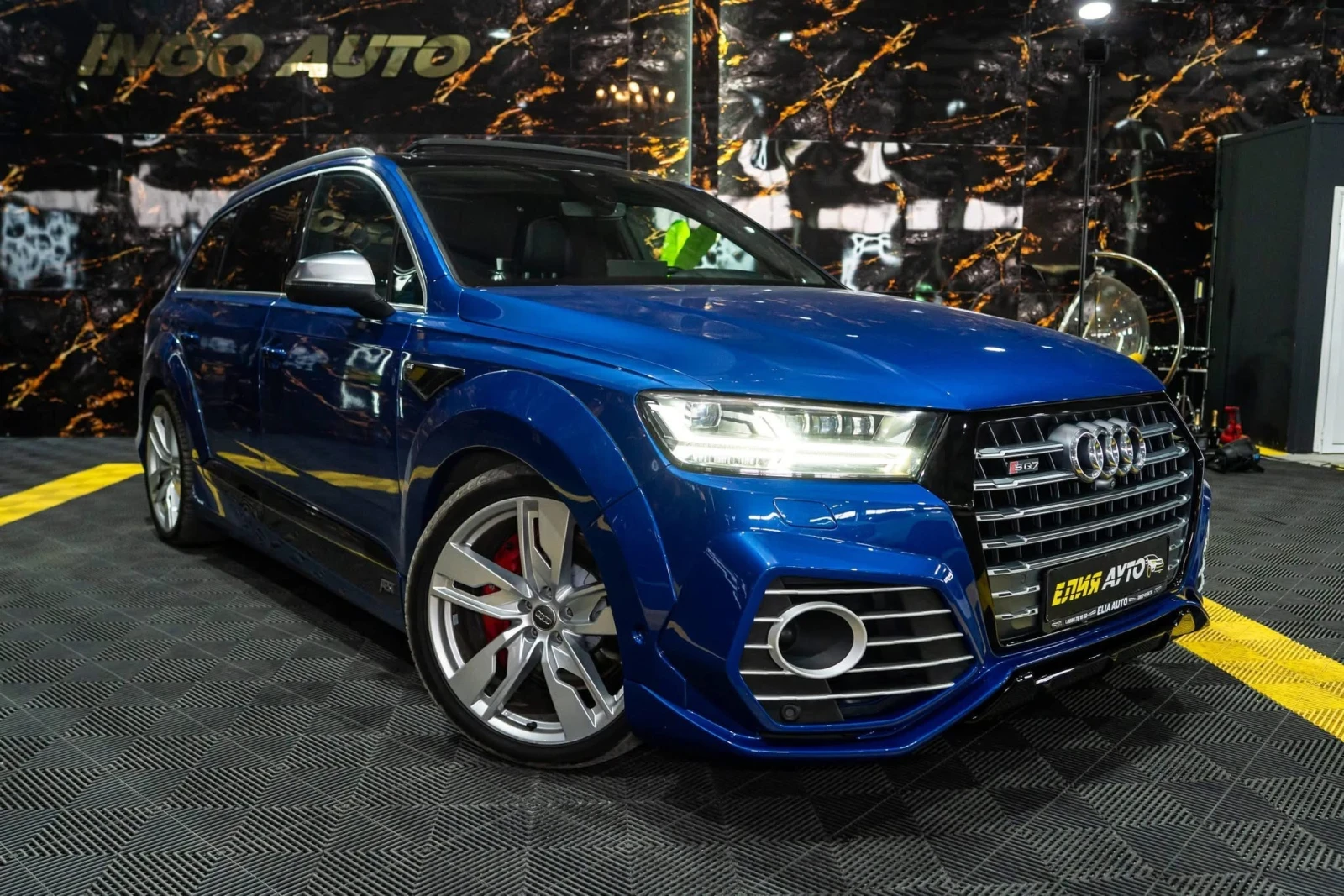 Audi SQ7 ABT TUNING MATRIX ПАНО B&O 3XTV ЛИЗИНГ 100%, снимка 4 - Автомобили и джипове - 55891472