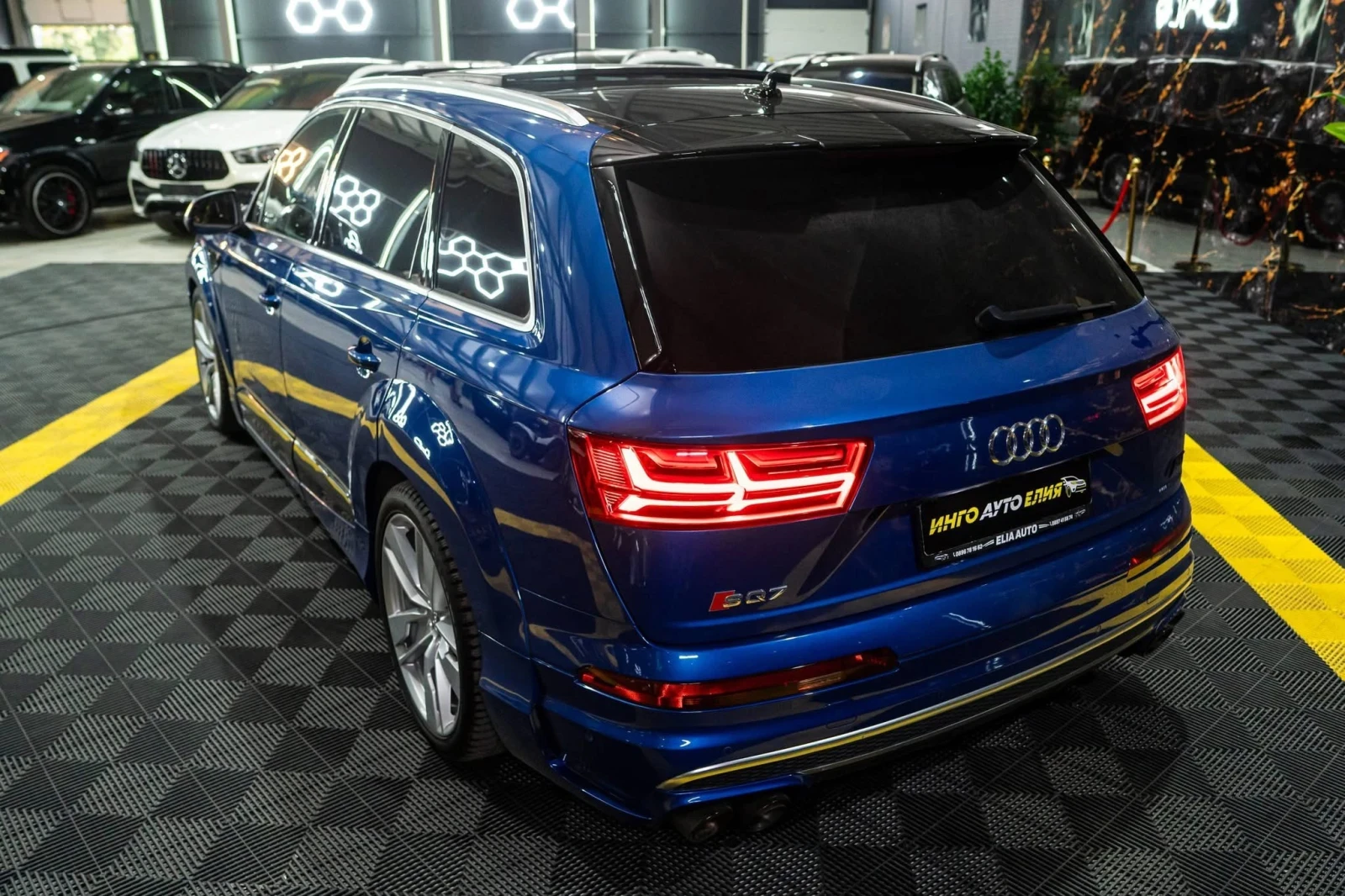 Audi SQ7 ABT TUNING MATRIX ПАНО B&O 3XTV ЛИЗИНГ 100%, снимка 6 - Автомобили и джипове - 55891472