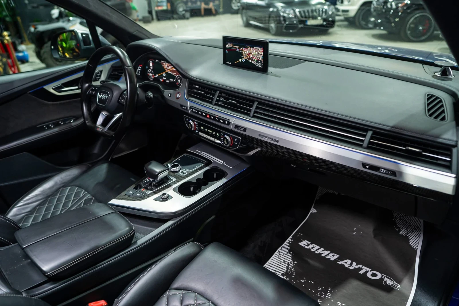 Audi SQ7 ABT TUNING MATRIX ПАНО B&O 3XTV ЛИЗИНГ 100%, снимка 13 - Автомобили и джипове - 55891472