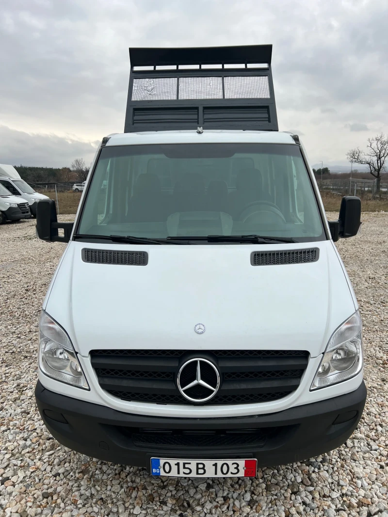 Mercedes-Benz Sprinter Тристранен самосвал 7 места КЛИМАТИК, снимка 3 - Бусове и автобуси - 48180255