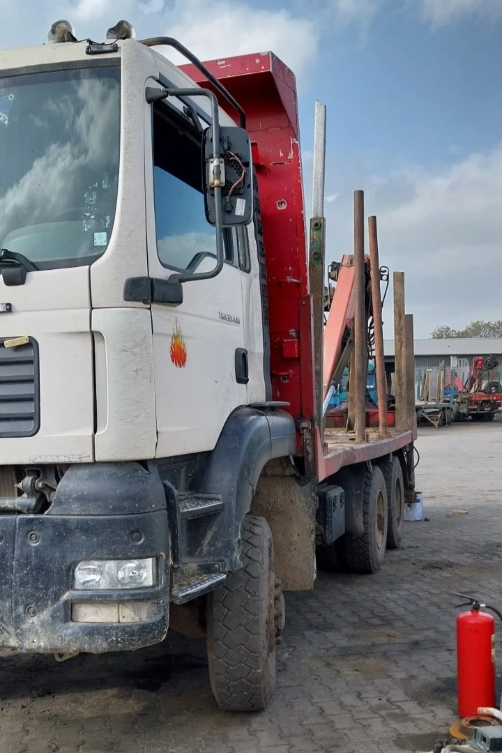 Man Tga 26413 6x6, на ресьори - изображение 3
