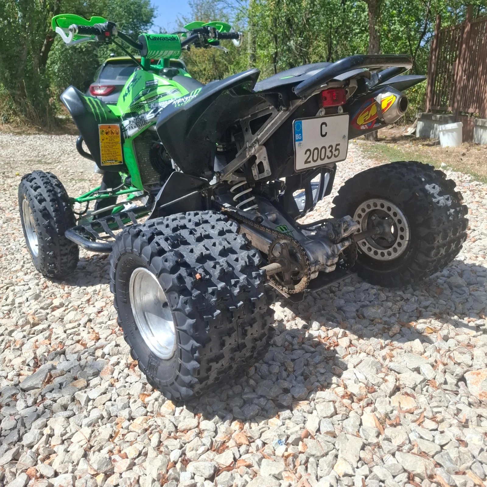Kawasaki Kfx 450r, снимка 5 - Мотоциклети и мототехника - 56015439