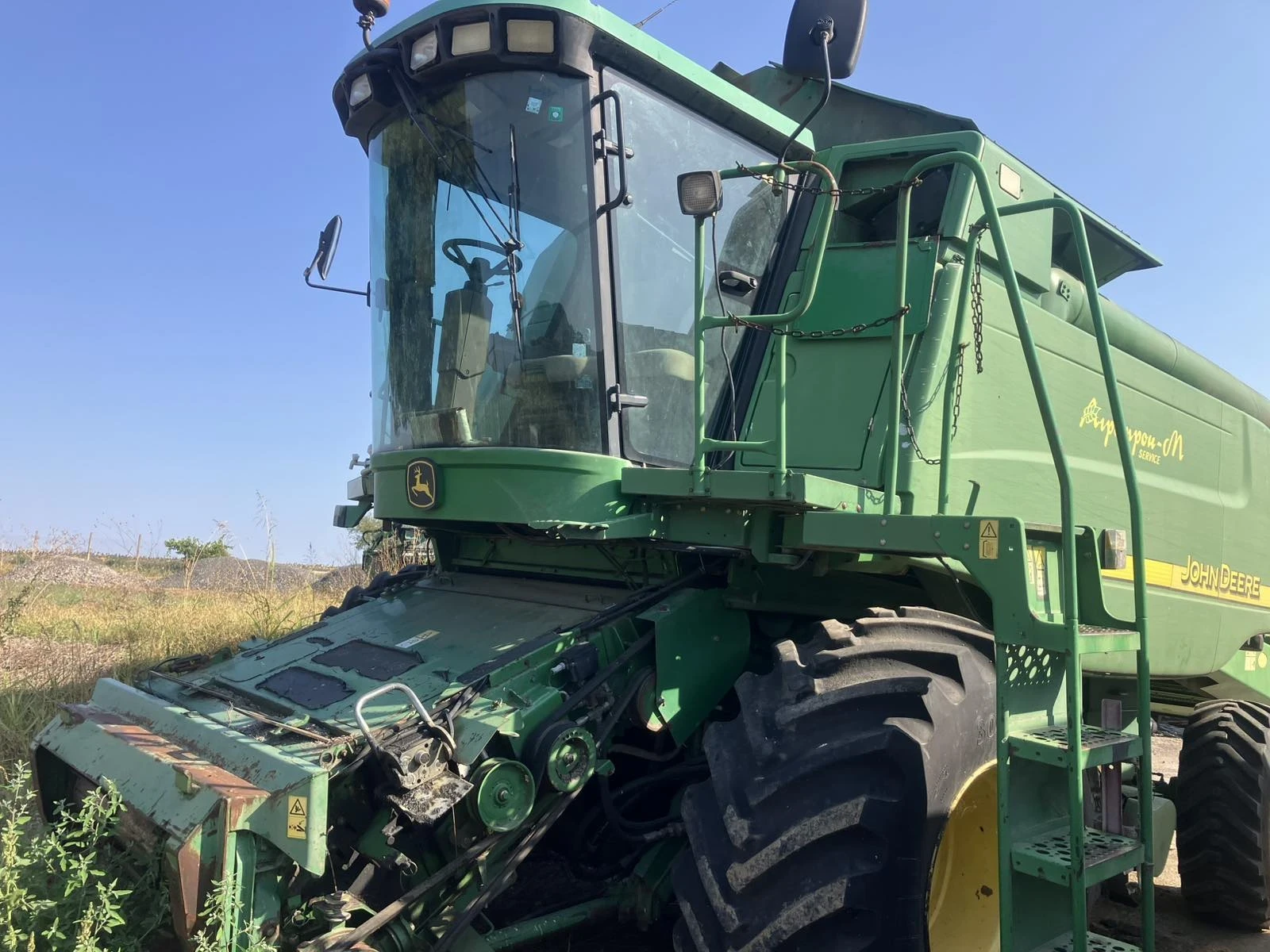 Комбайн John Deere 9640 WTS, снимка 1
