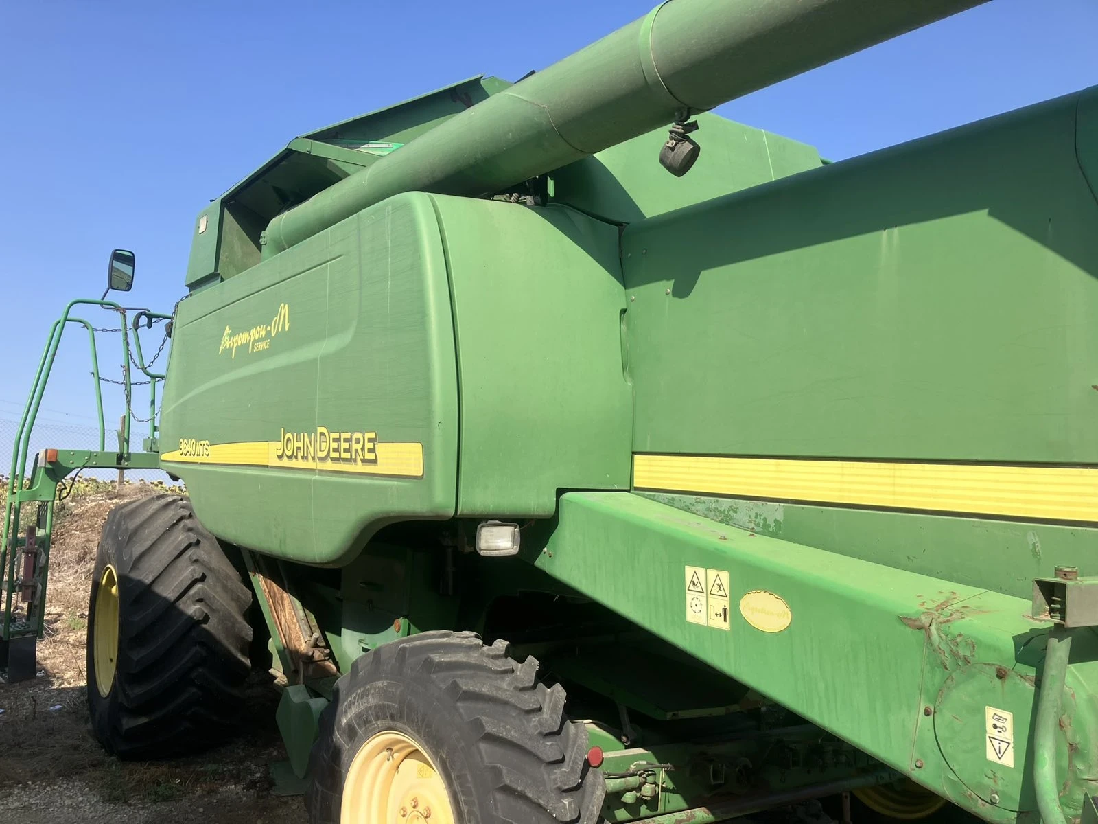 Комбайн John Deere 9640 WTS - изображение 3
