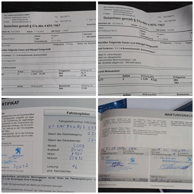 Peugeot 5008 GT-LINE - Full - Уникат , снимка 16 - Автомобили и джипове - 50204014