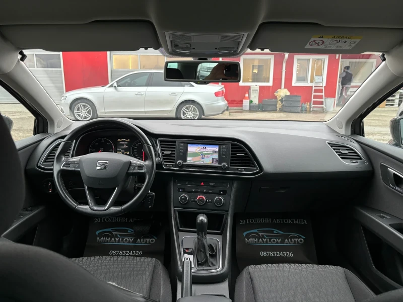 Seat Leon 1.6TDI 130900km/АВТОМАТ/NAVI, снимка 11 - Автомобили и джипове - 52859756