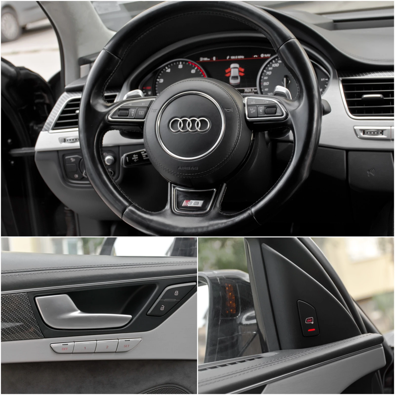 Audi S8 700кс* Nardo* Matrix* , снимка 13 - Автомобили и джипове - 55896443