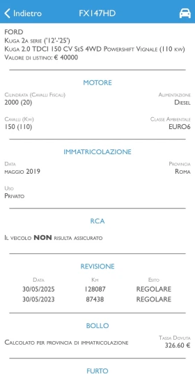 Ford Kuga 2.0 TDCi, ST Line, AWD, Автомат, Перфектен, 132302 - 27777 лв. / 14202.15 € - 60710313 14