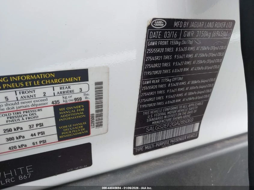 Land Rover Range rover 5.0L V-8 DI, DOHC, VVT, SUPERCHARGER, 510HP 4X4 | Mobile.bg � ����������� 14