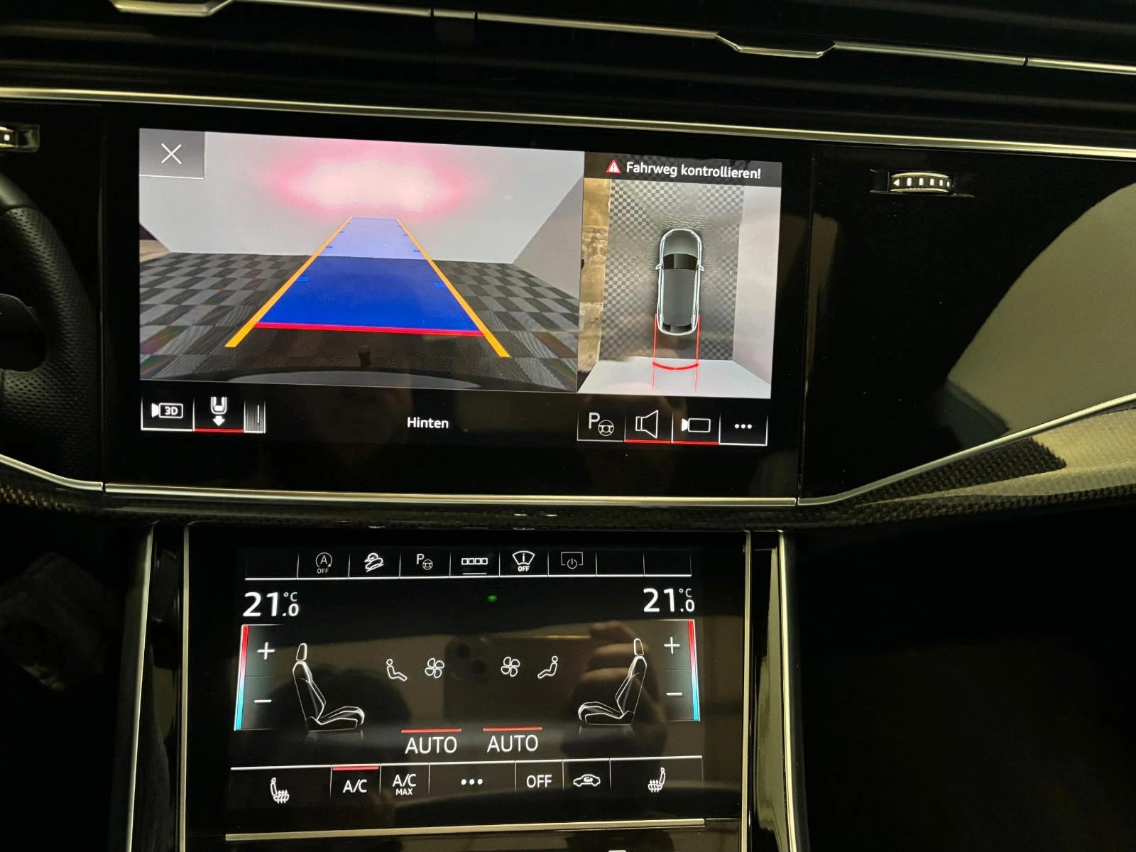 Audi SQ8 4.0TFSI/507HP/QUATTRO/PANO/AHK/360/B&O/HUD/974g, снимка 12 - Автомобили и джипове - 53960957