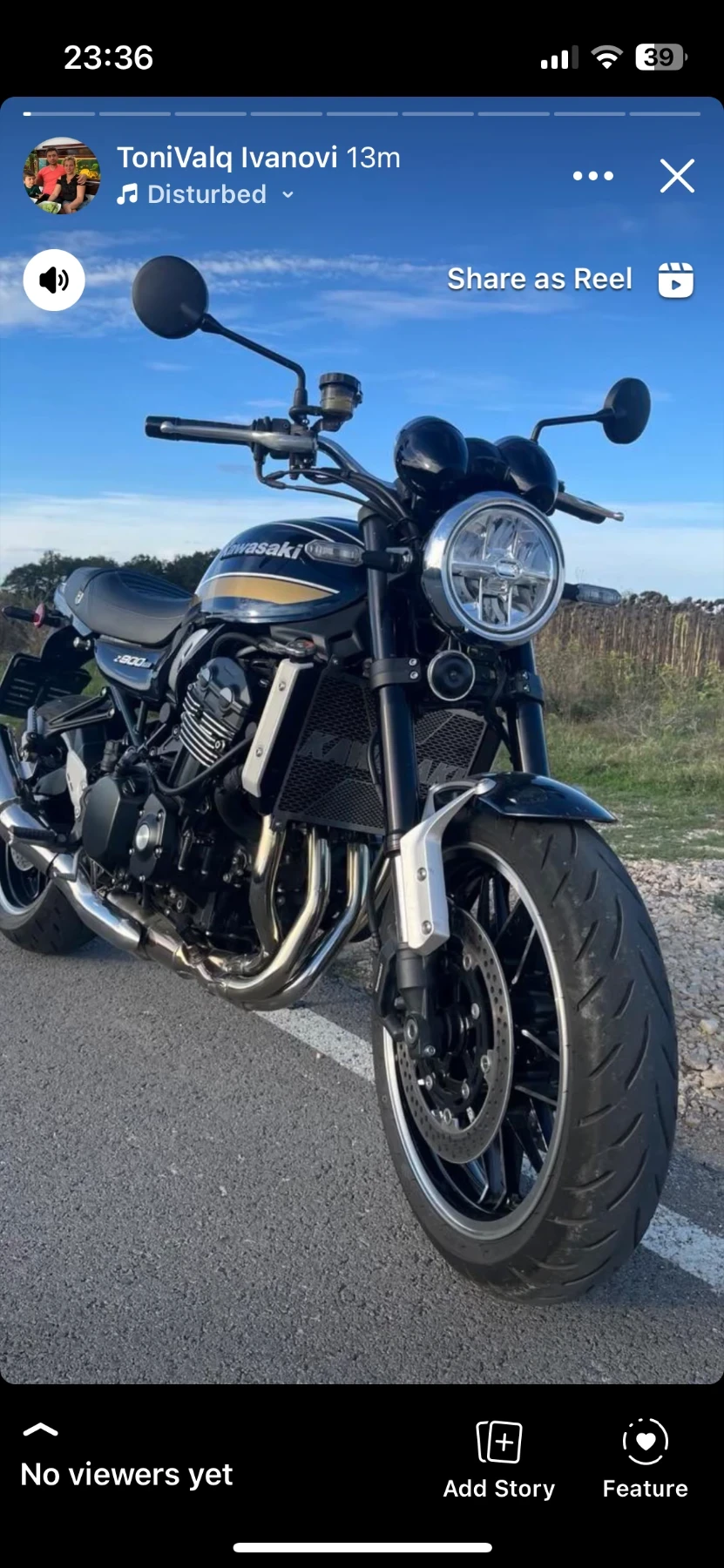 Kawasaki Z Z900RS, снимка 2 - Мотоциклети и мототехника - 55179093
