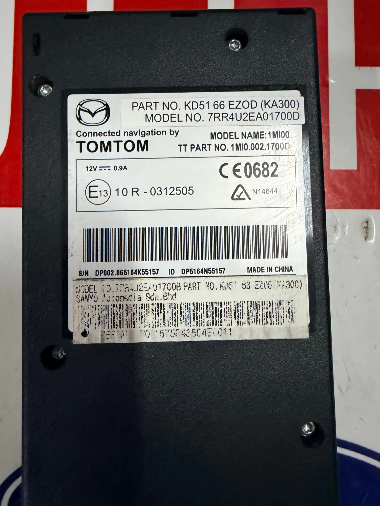 KD5166EZ0D �����  SD ����� TOM TOM  MAZDA CX5 KD51 66 EZ0D (KA300) | Mobile.bg � ����������� 2