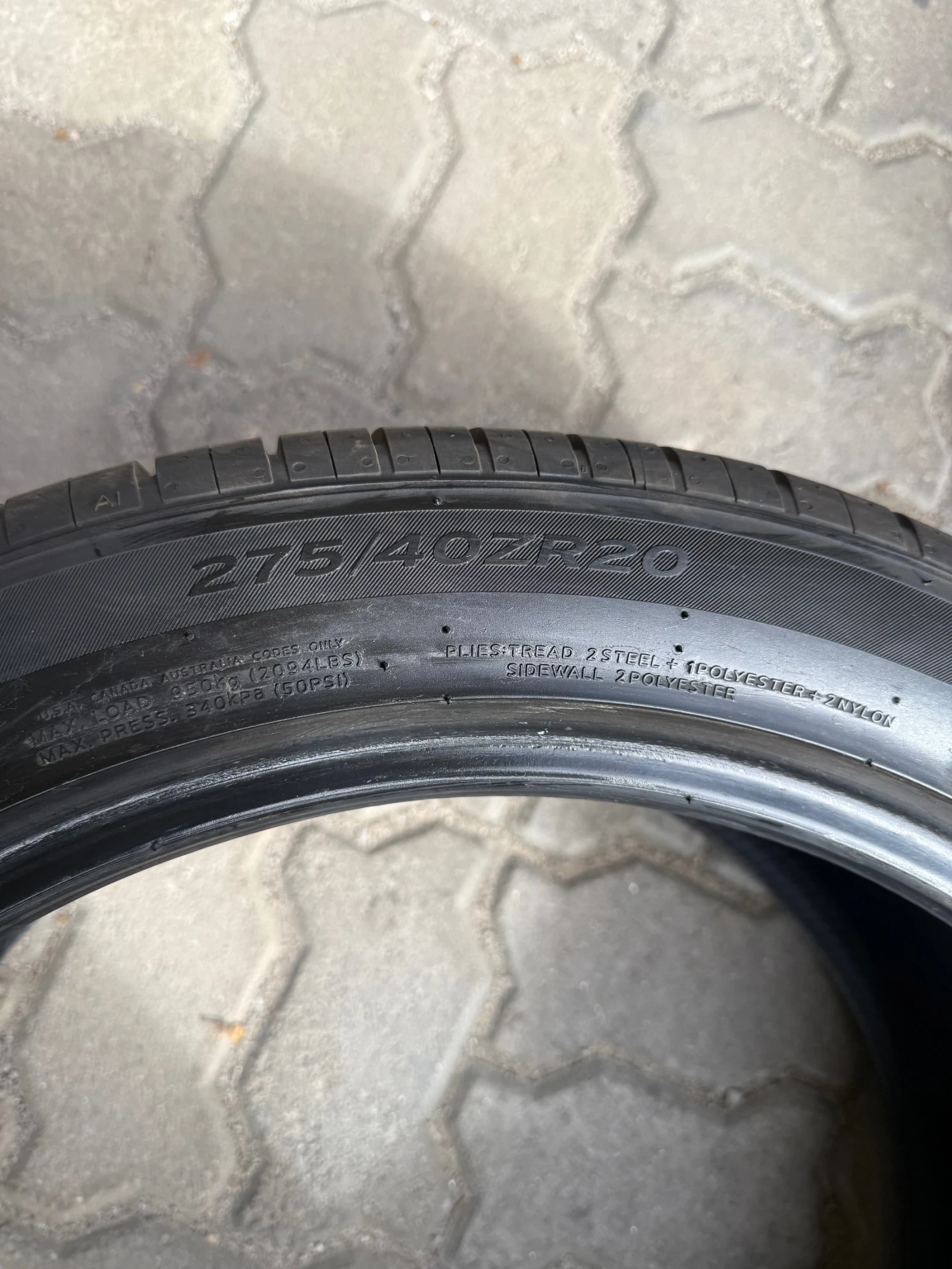 Гуми Летни 275/40R20, снимка 4 - Гуми и джанти - 54242695