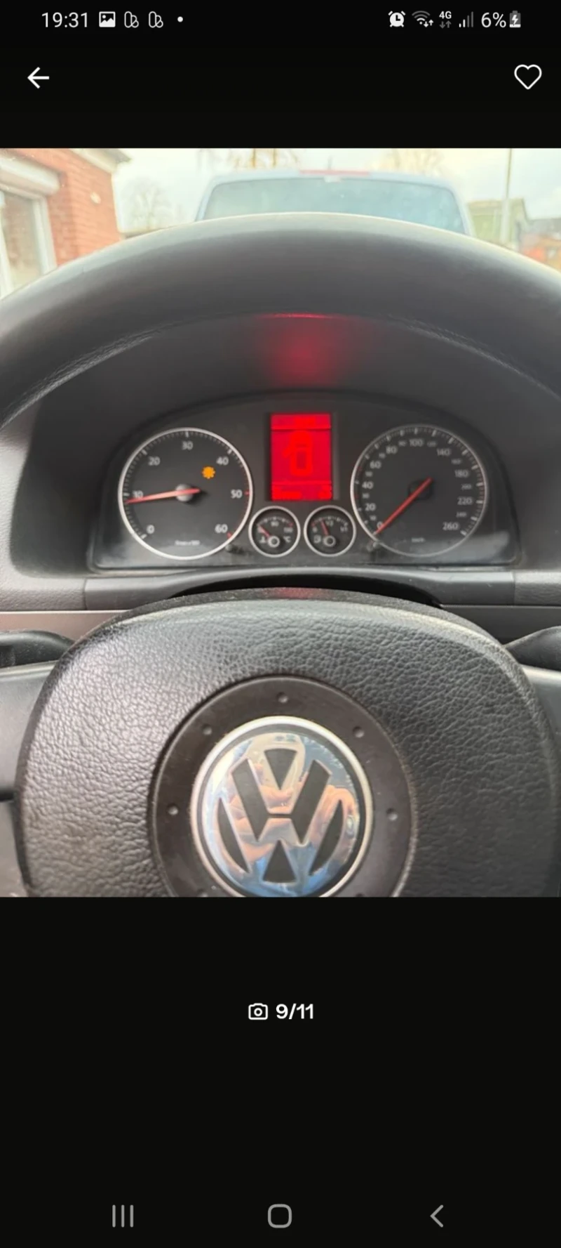 VW Touran 1.9 TDI, снимка 5 - Автомобили и джипове - 48527857