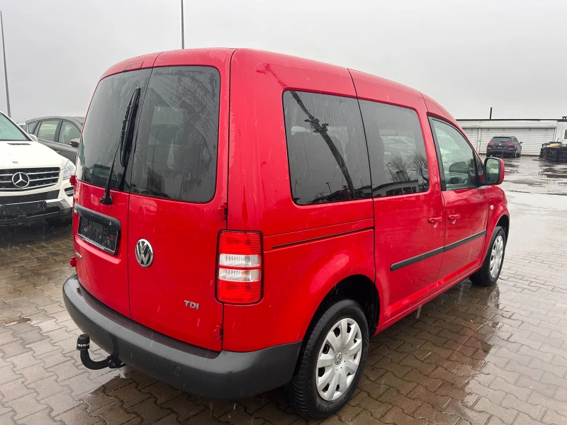 VW Caddy 1.6TDI 4+ 1 EURO 5, снимка 7 - Автомобили и джипове - 52896319