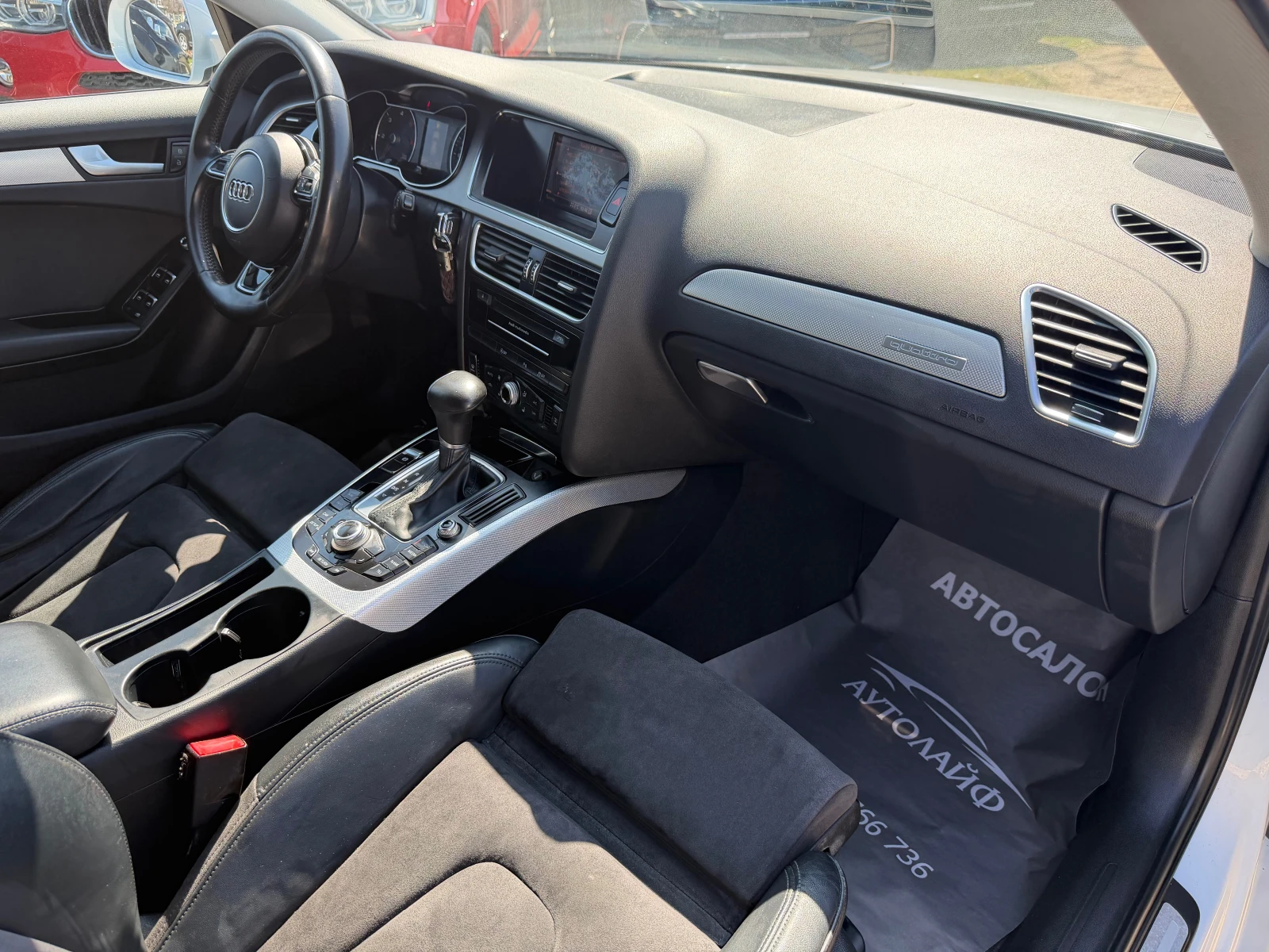 Audi A4 2.0TDI-177 QUATTRO 3xSline NAVI KOJA EL.BAGAJNIK , снимка 10 - Автомобили и джипове - 53972110