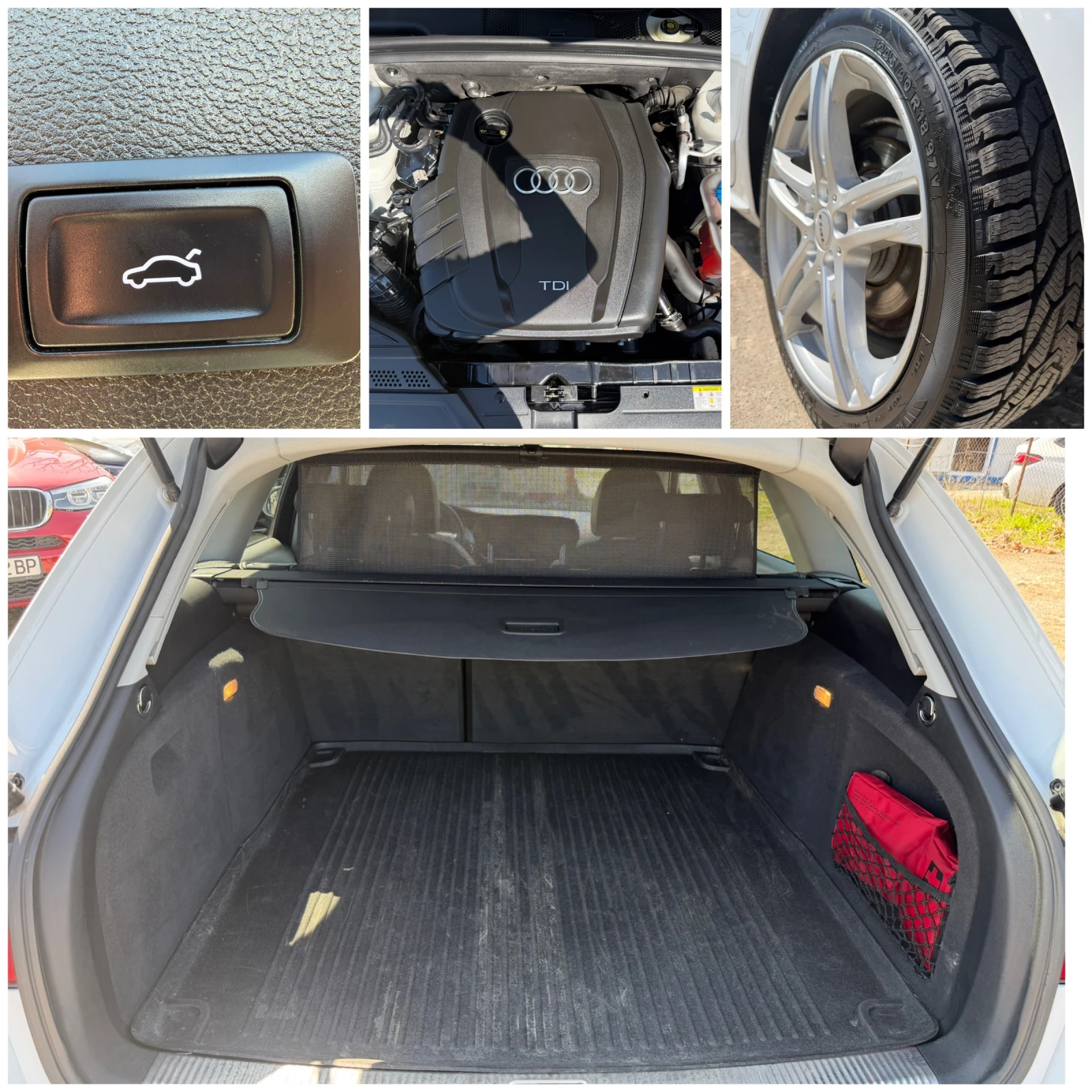 Audi A4 2.0TDI-177 QUATTRO 3xSline NAVI KOJA EL.BAGAJNIK , снимка 13 - Автомобили и джипове - 53972110