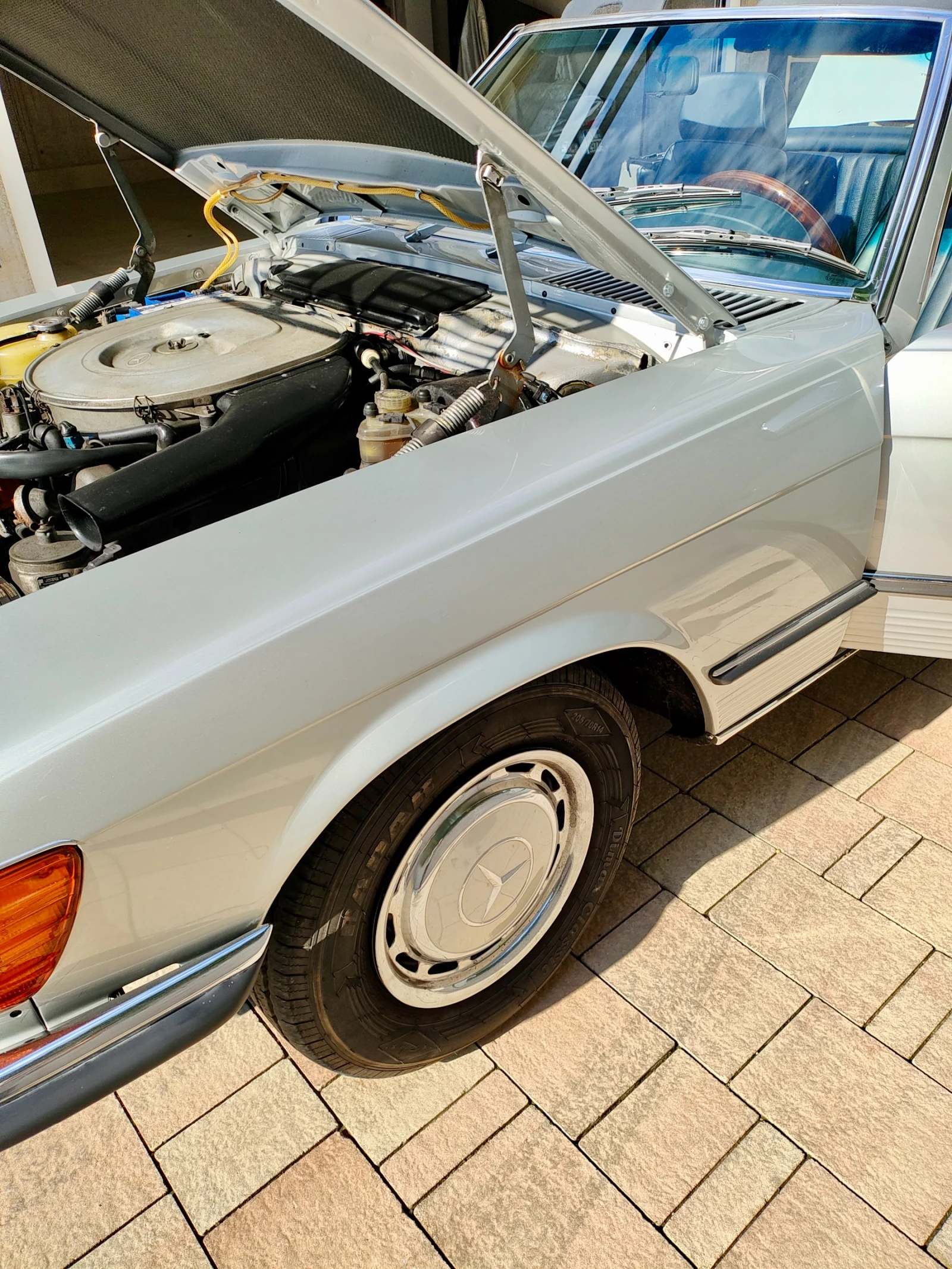 Mercedes-Benz SL 380, снимка 9 - Автомобили и джипове - 54702606