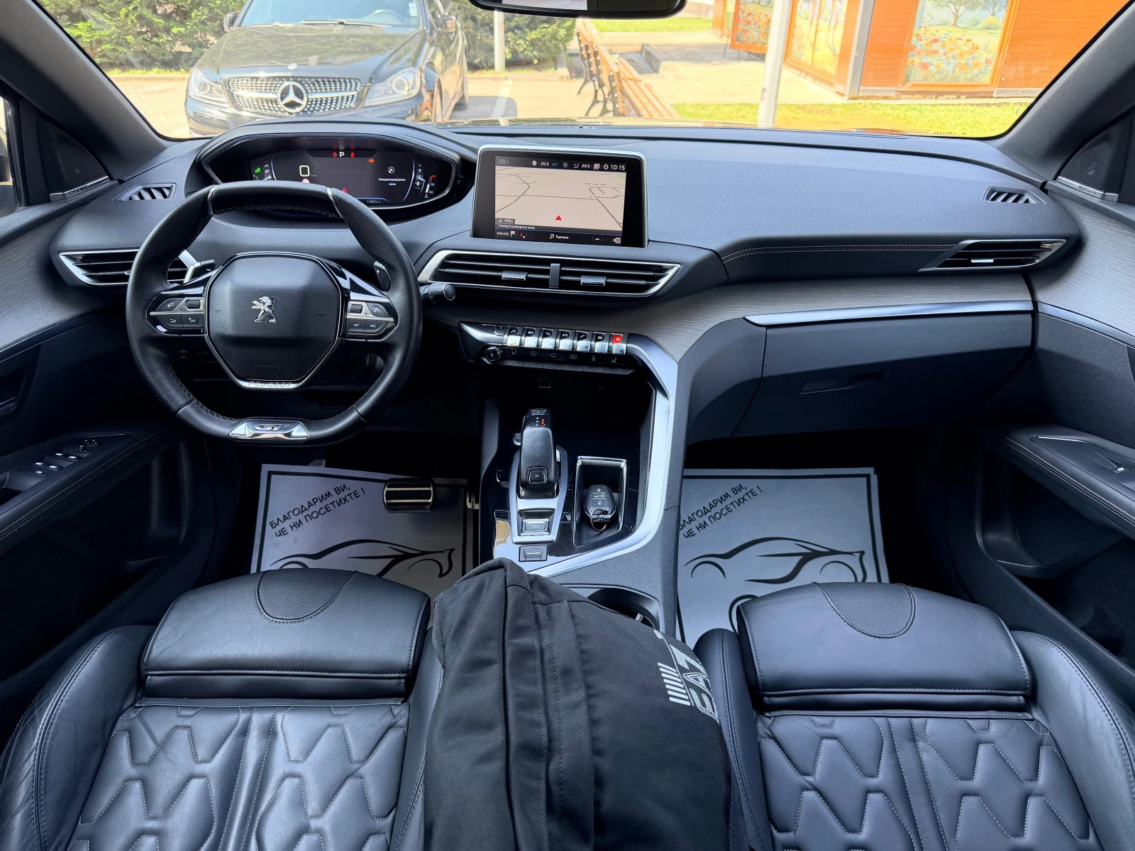 Peugeot 3008 2.0HDI GT-LINE MASAJ PODGREV PANORAMA KEYLESS-GO , снимка 12 - Автомобили и джипове - 54861438