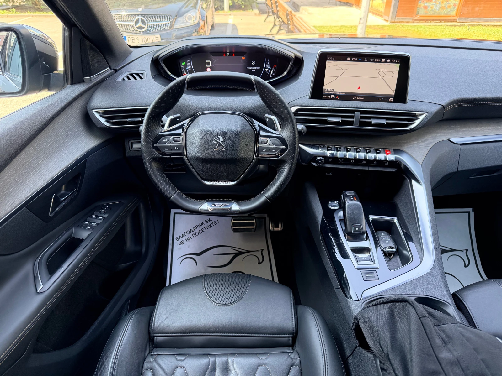 Peugeot 3008 2.0HDI GT-LINE MASAJ PODGREV PANORAMA KEYLESS-GO , снимка 11 - Автомобили и джипове - 54861438