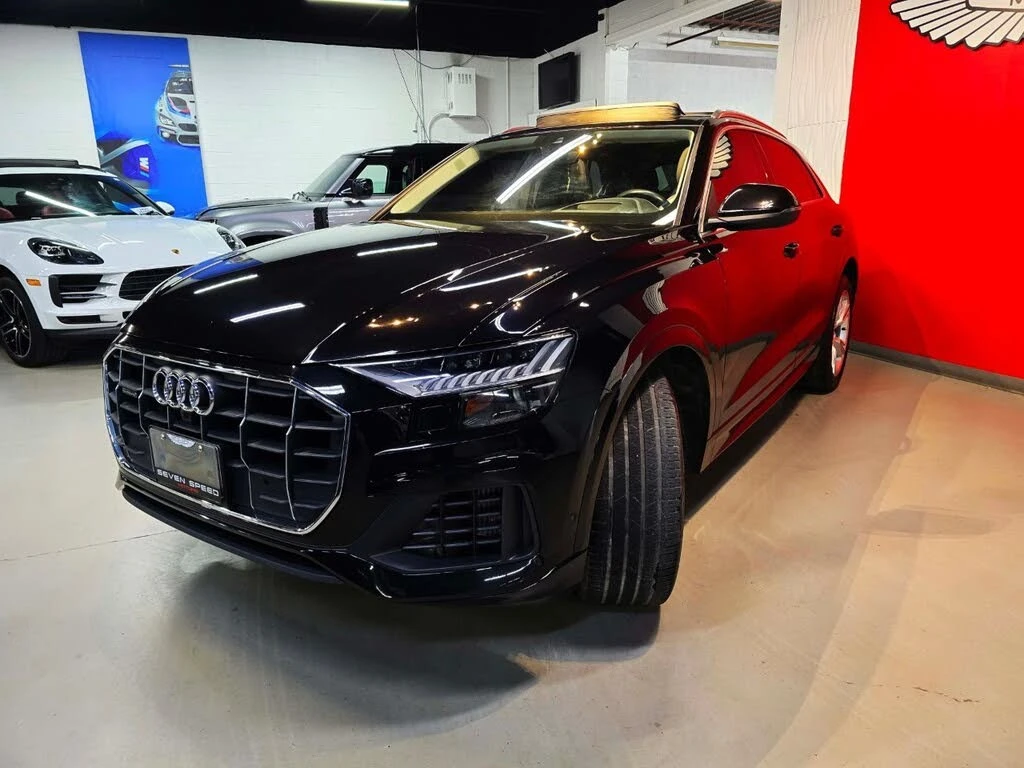 Audi Q8 АвтоКредит* (ЦЕНА ДО БГ), снимка 3 - Автомобили и джипове - 54216400