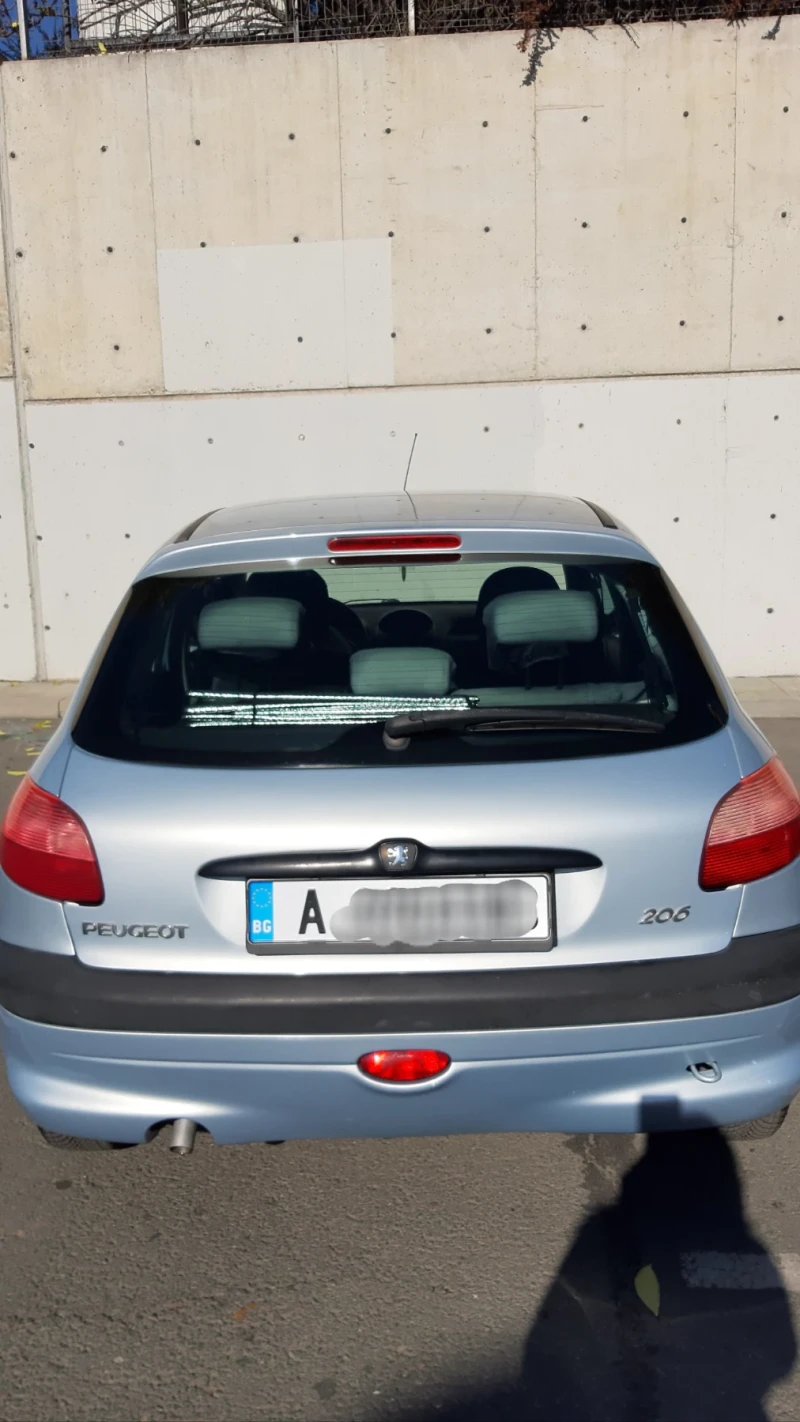 Peugeot 206, снимка 2 - Автомобили и джипове - 48353514