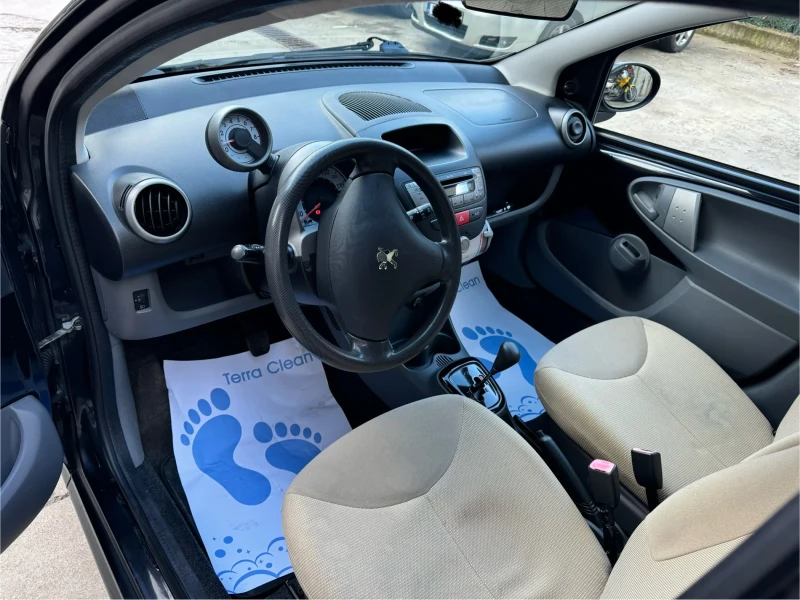 Peugeot 107 Автоматик, 66к км, 2-ри собственик, снимка 11 - Автомобили и джипове - 52925580