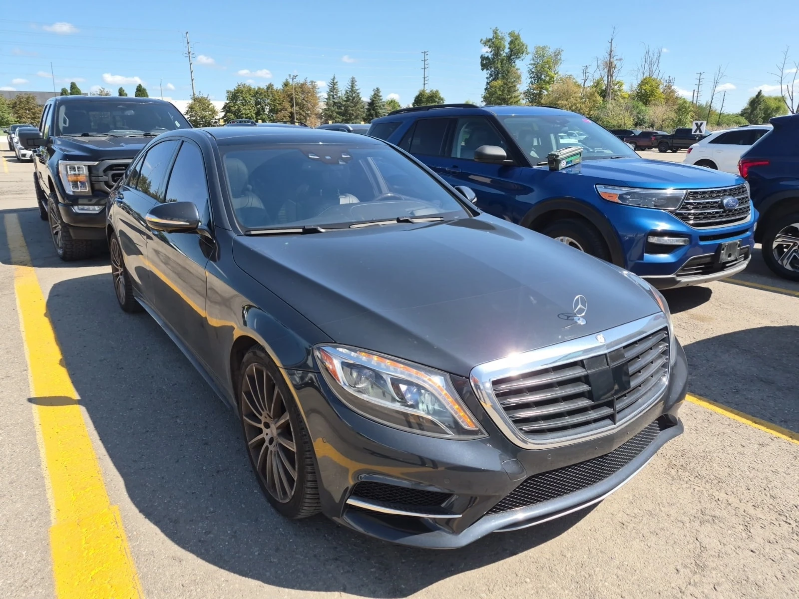 Mercedes-Benz S 550 BURMESTER * 360 * ОБДУХВАНЕ * CARFAX * , снимка 2 - Автомобили и джипове - 56075551