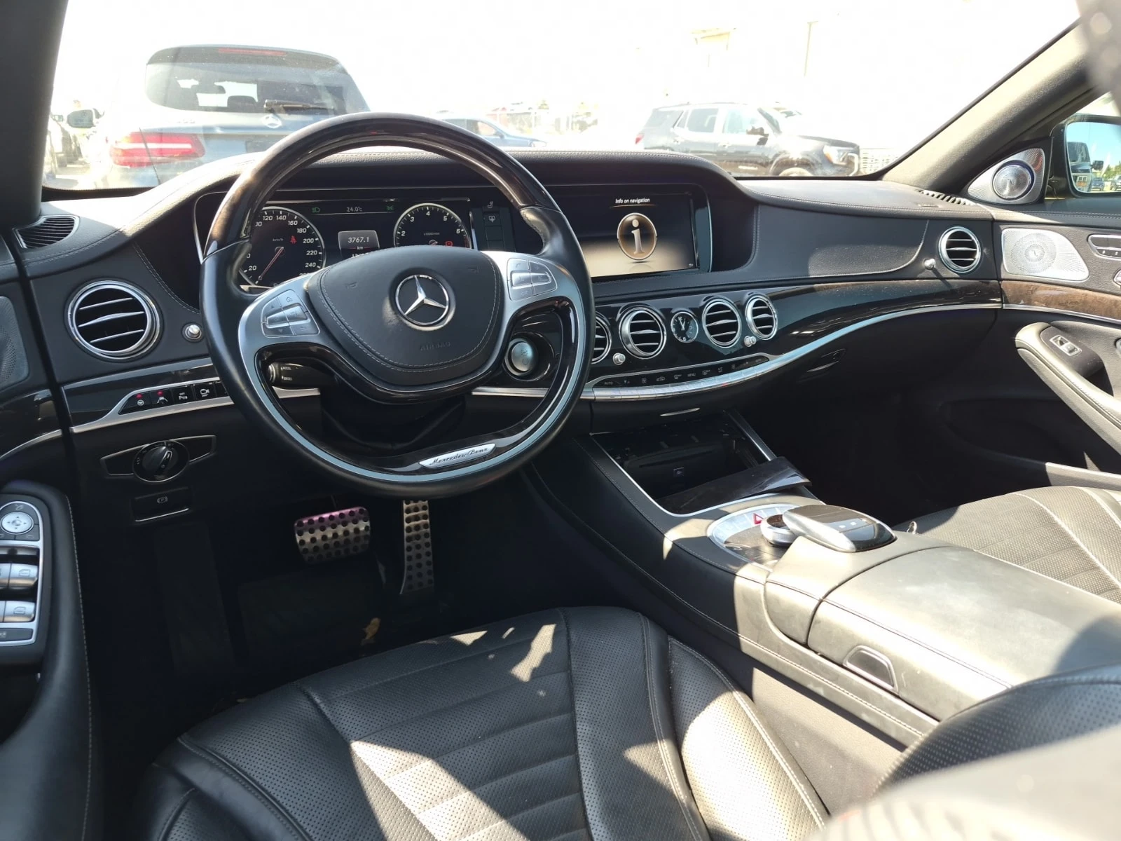 Mercedes-Benz S 550 BURMESTER * 360 * ОБДУХВАНЕ * CARFAX * , снимка 7 - Автомобили и джипове - 56075551