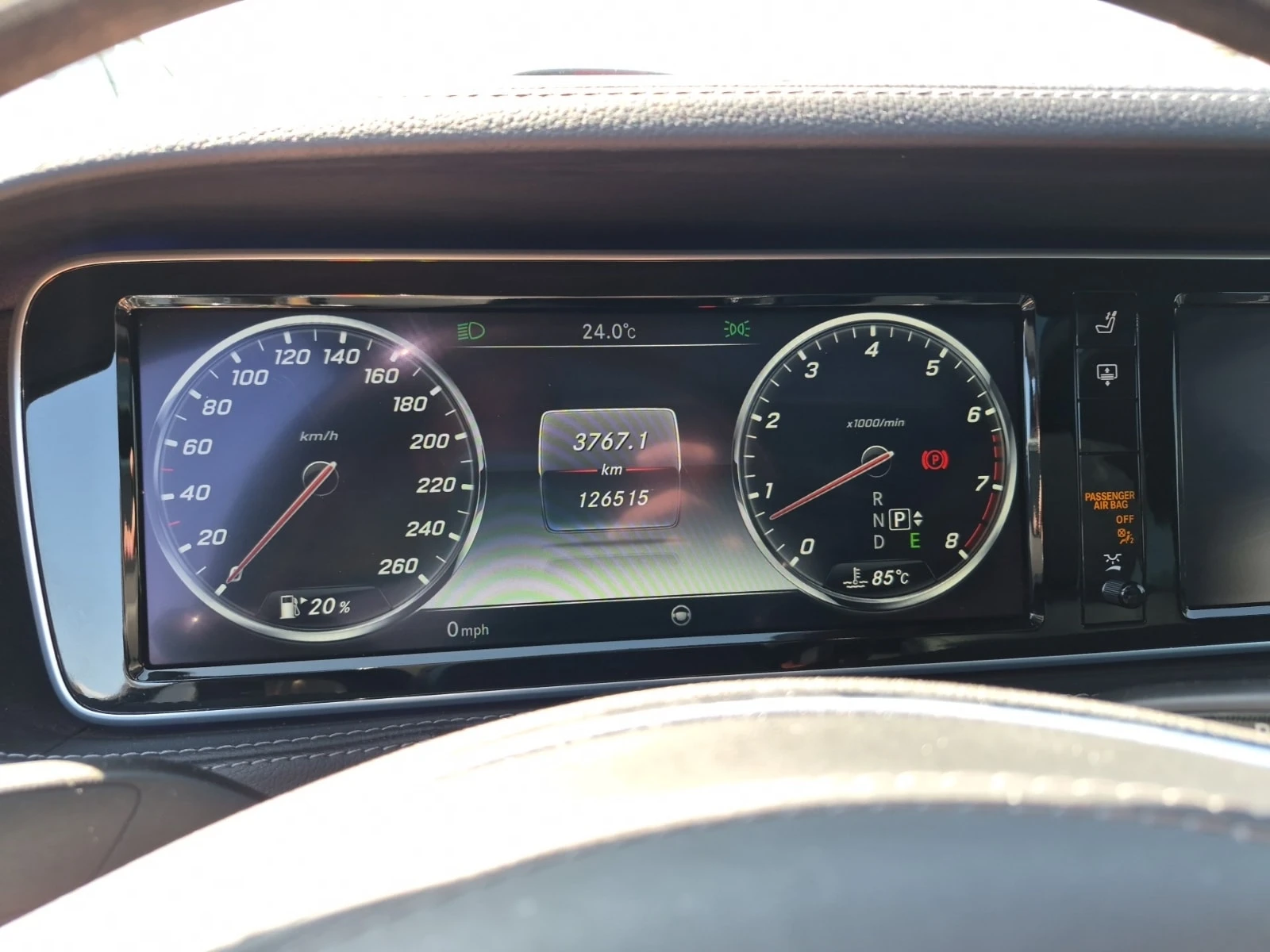 Mercedes-Benz S 550 BURMESTER * 360 * ОБДУХВАНЕ * CARFAX * , снимка 8 - Автомобили и джипове - 56075551