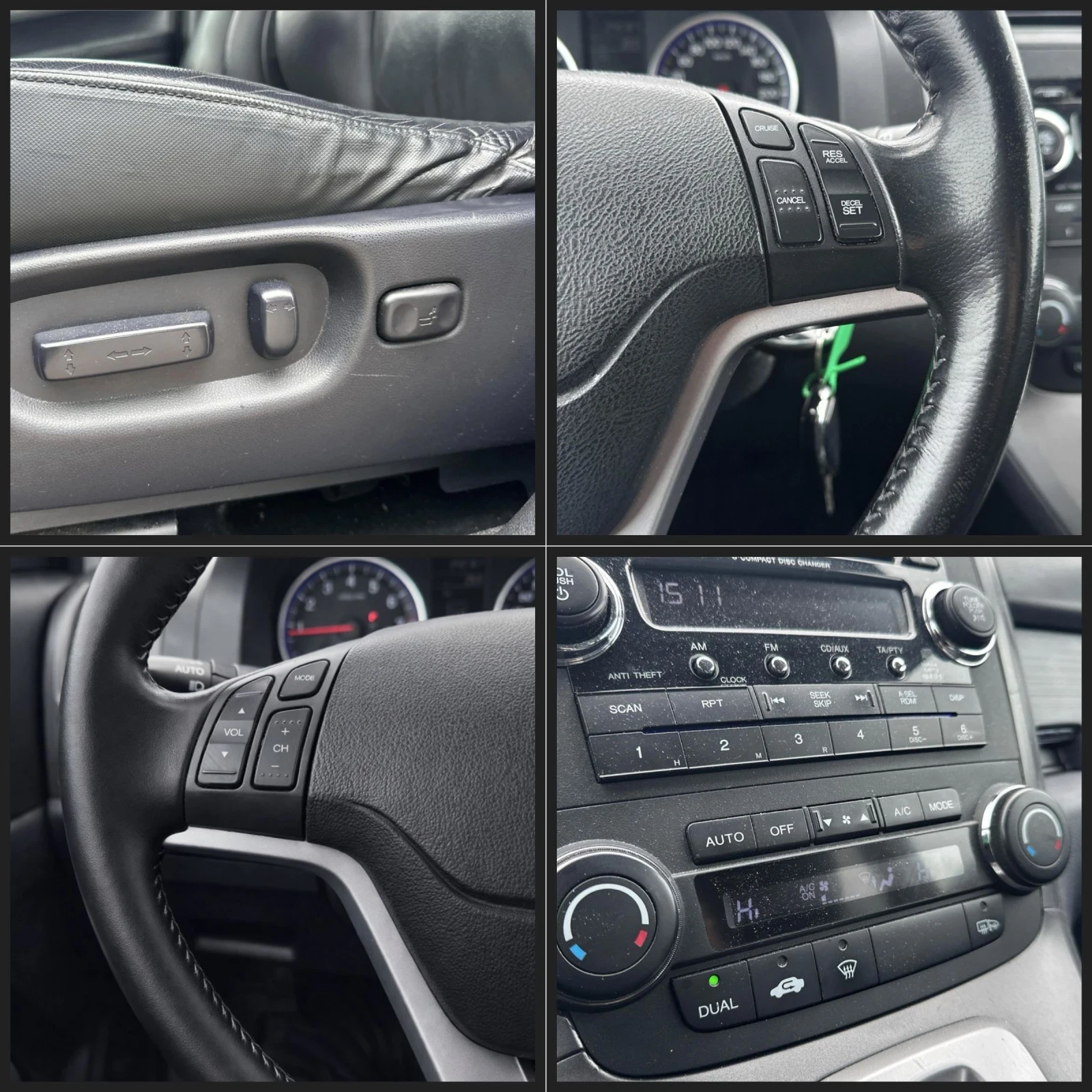 Honda Cr-v С-История  Exeutive Кожа 4х4 Парктроник Панорама , снимка 8 - Автомобили и джипове - 53759402