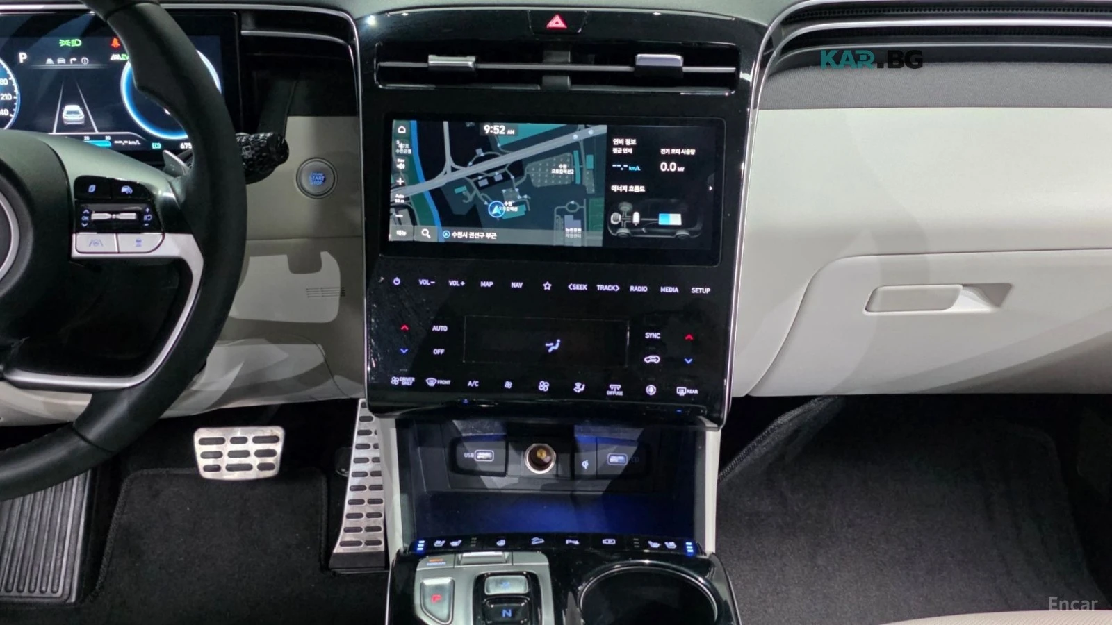 Hyundai Tucson 1.6 HEV Inspiration 4x4* DISTRONIC* 360* ПОДГРЕВ* , снимка 11 - Автомобили и джипове - 55708816