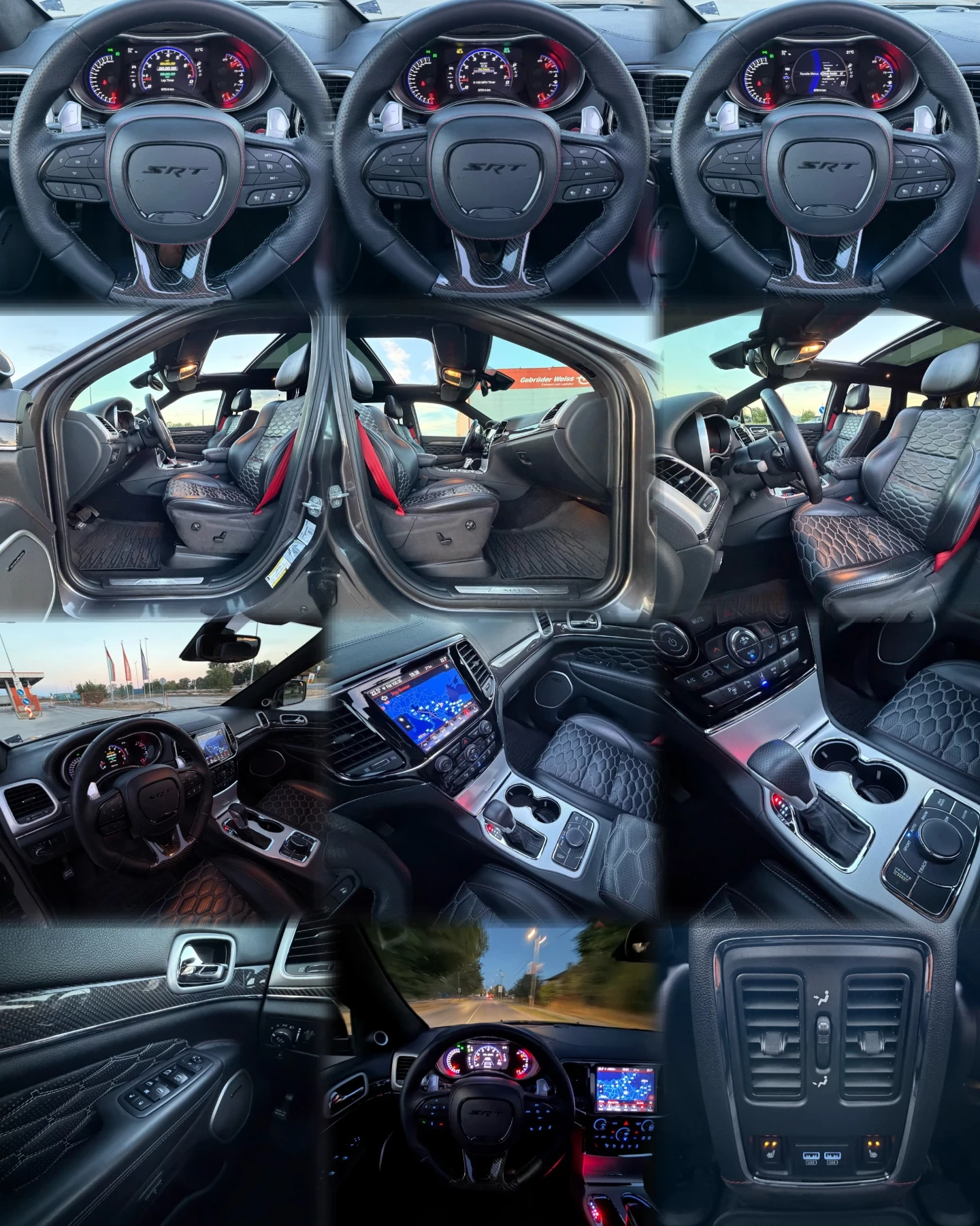 Jeep Grand cherokee SRT 6.4 HEMI FACE N1, снимка 15 - Автомобили и джипове - 56087815