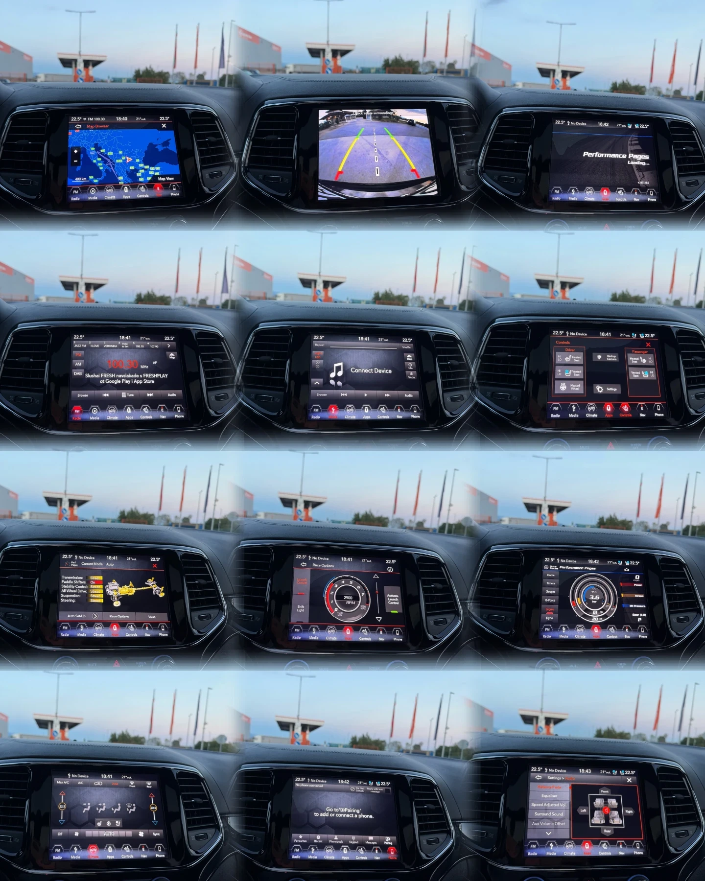Jeep Grand cherokee SRT 6.4 HEMI FACE N1, снимка 14 - Автомобили и джипове - 56087815