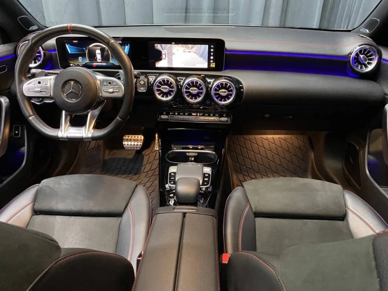 Mercedes-Benz CLA * AMG 35 4MATIC Coupe * CARFAX * ЦЕНА ДО БГ, снимка 9 - Автомобили и джипове - 53014247