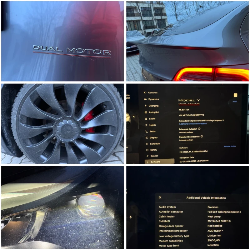 Tesla Model Y Performance 2023 Enhanced AP, снимка 10 - Автомобили и джипове - 53539560